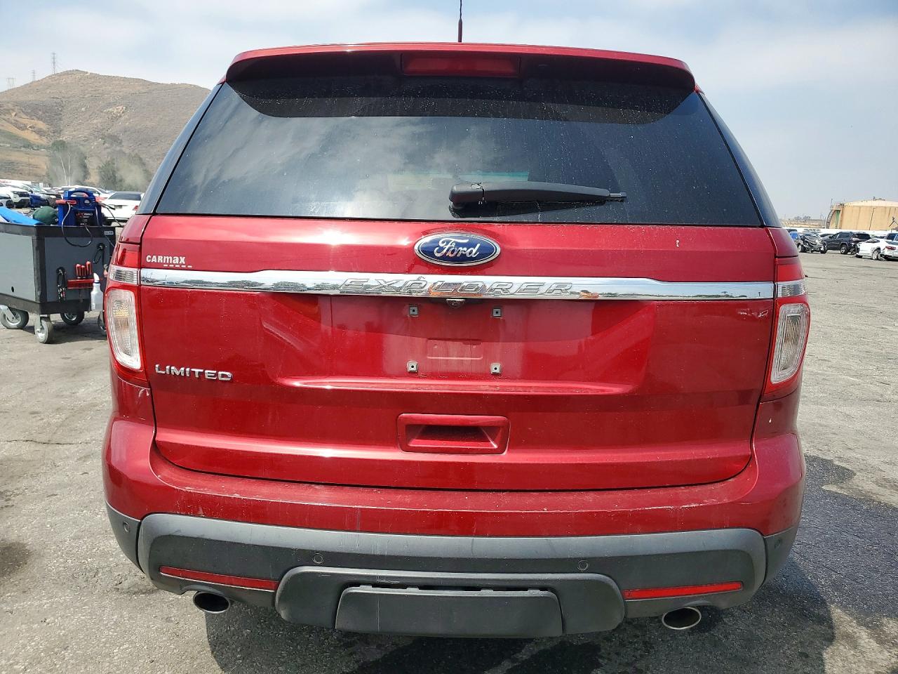 2013 Ford Explorer Limited Burgundy vin: 1FM5K7F87DGA17683