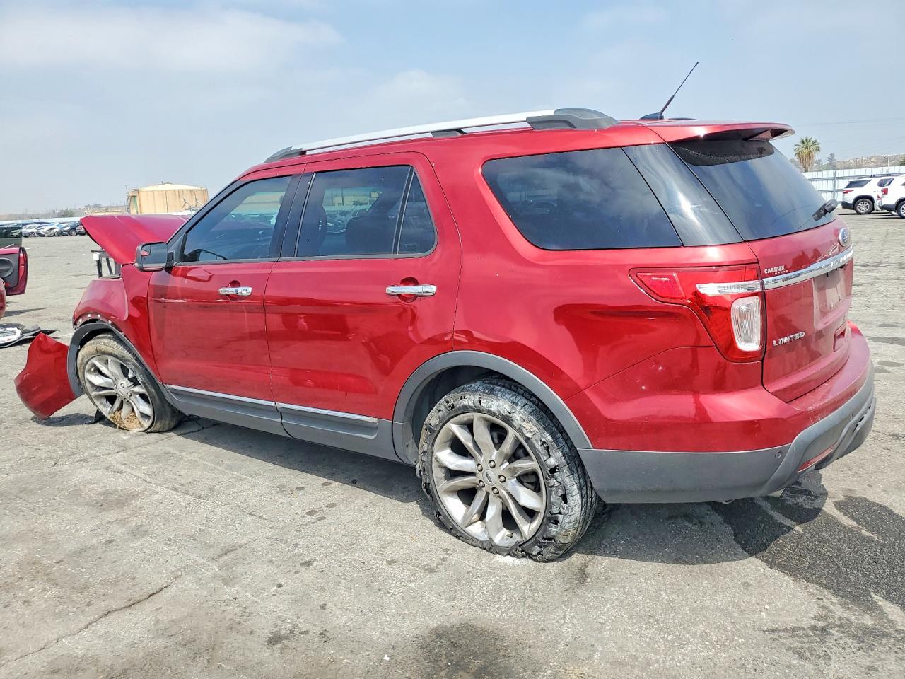 2013 Ford Explorer Limited Burgundy vin: 1FM5K7F87DGA17683