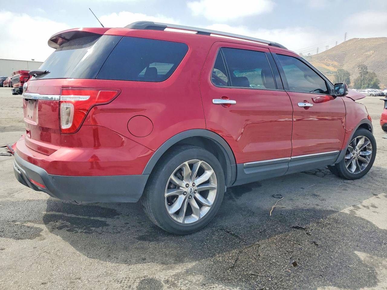 2013 Ford Explorer Limited Burgundy vin: 1FM5K7F87DGA17683