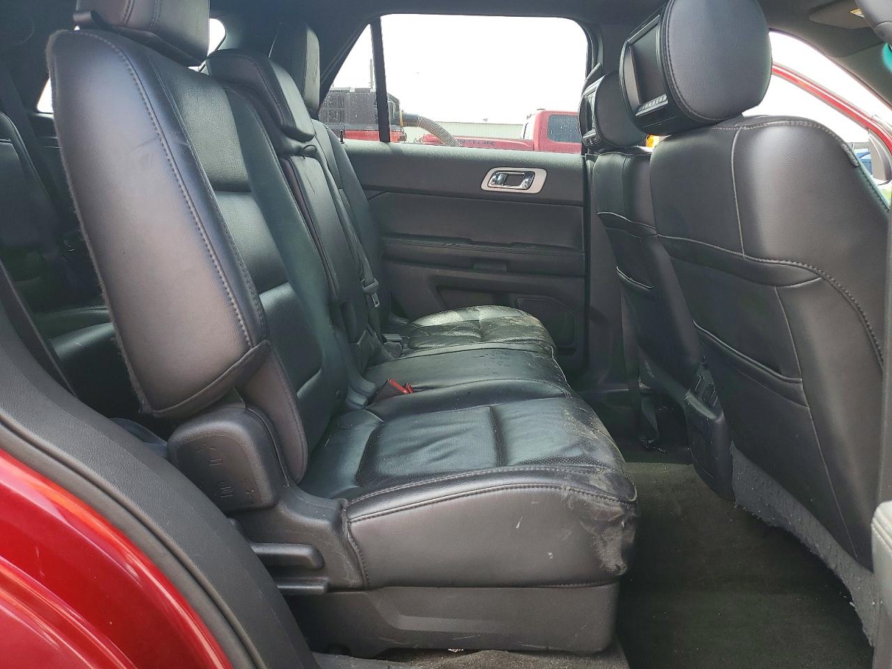 2013 Ford Explorer Limited Burgundy vin: 1FM5K7F87DGA17683