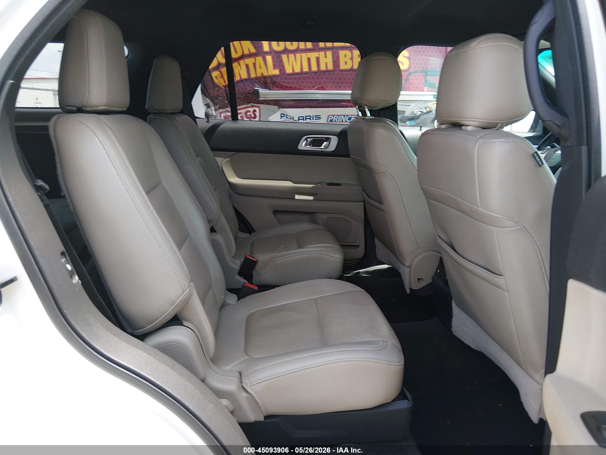 2013 Ford Explorer Limited White vin: 1FM5K7F87DGA24391