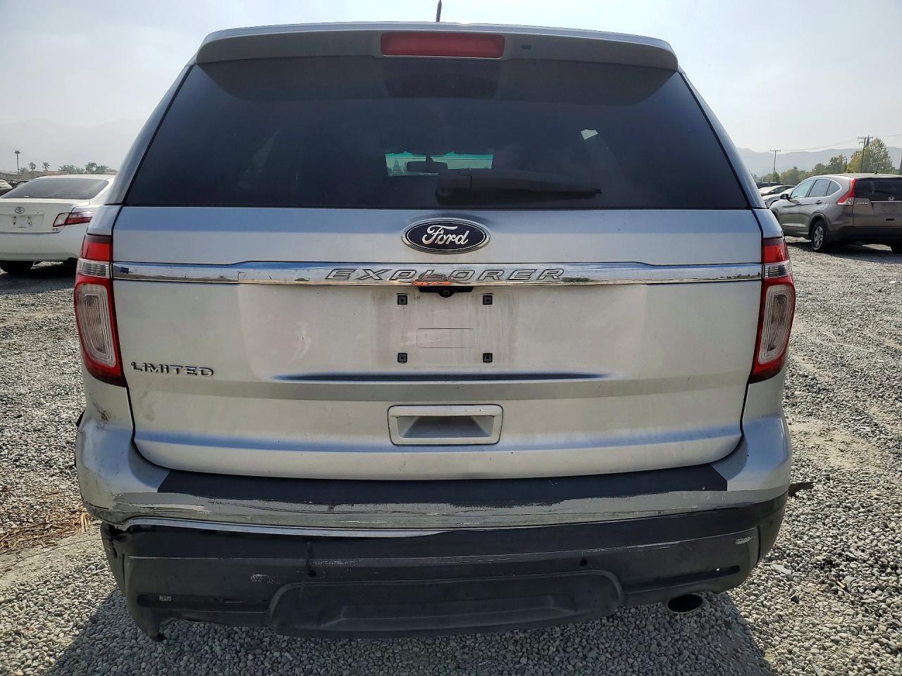 2013 Ford Explorer Limited Silver vin: 1FM5K7F87DGA41949