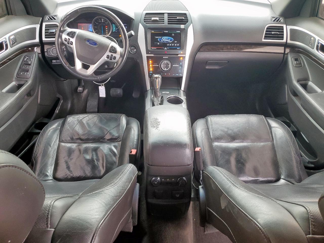 2013 Ford Explorer Limited Black vin: 1FM5K7F87DGA66561