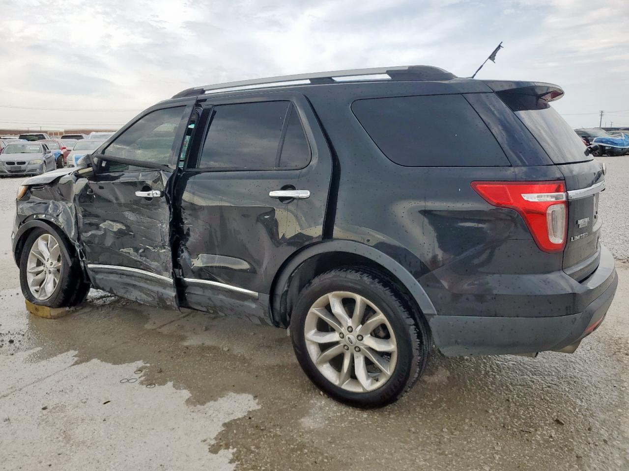 2013 Ford Explorer Limited Black vin: 1FM5K7F87DGA66561