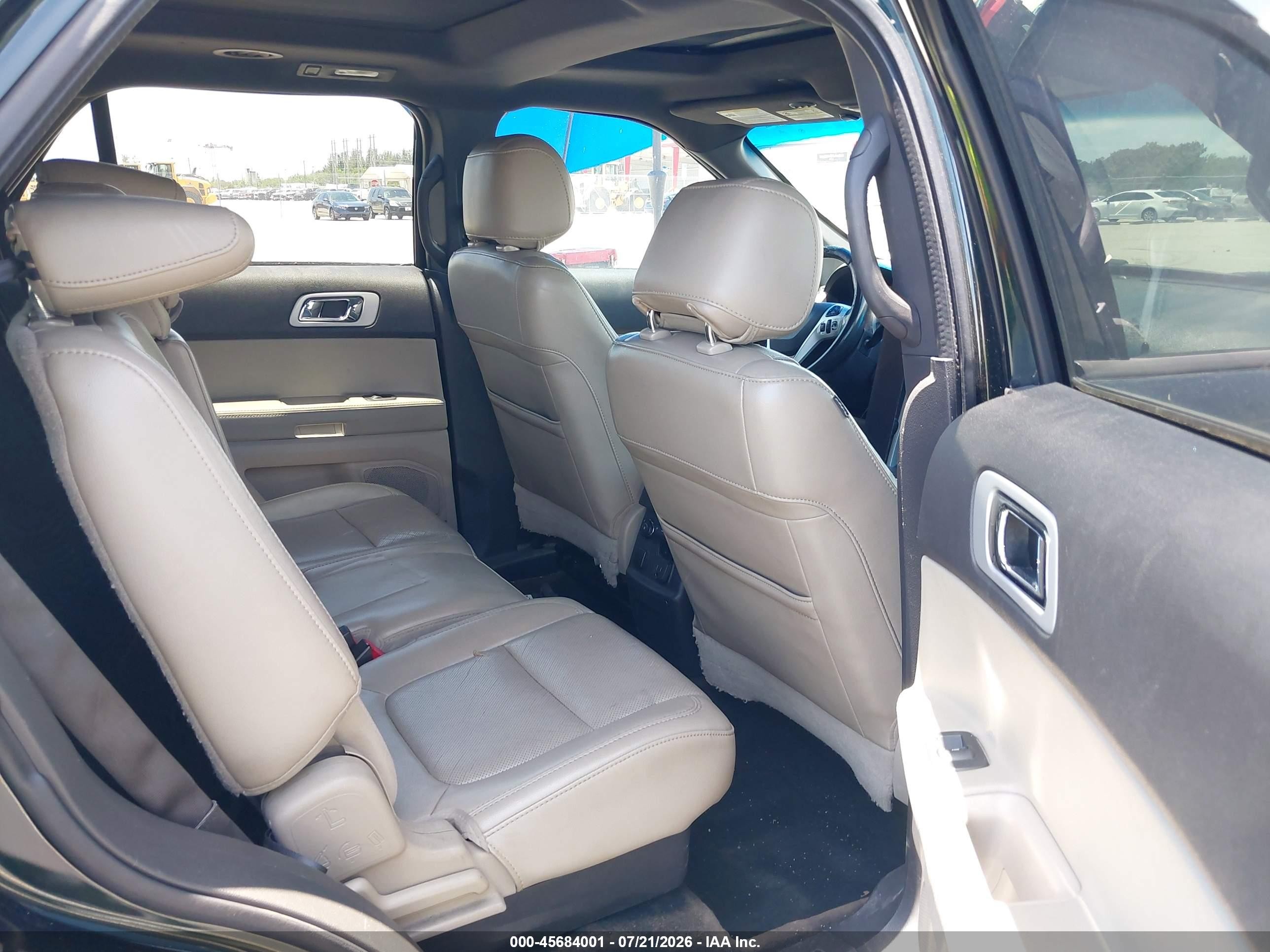 2013 Ford Explorer Limited Green vin: 1FM5K7F87DGB77112