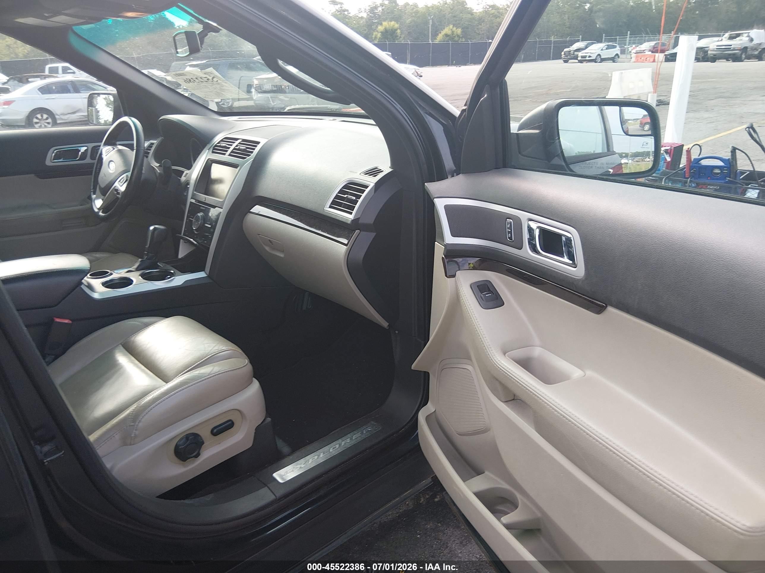 2014 Ford Explorer Limited Black vin: 1FM5K7F87EGA44562