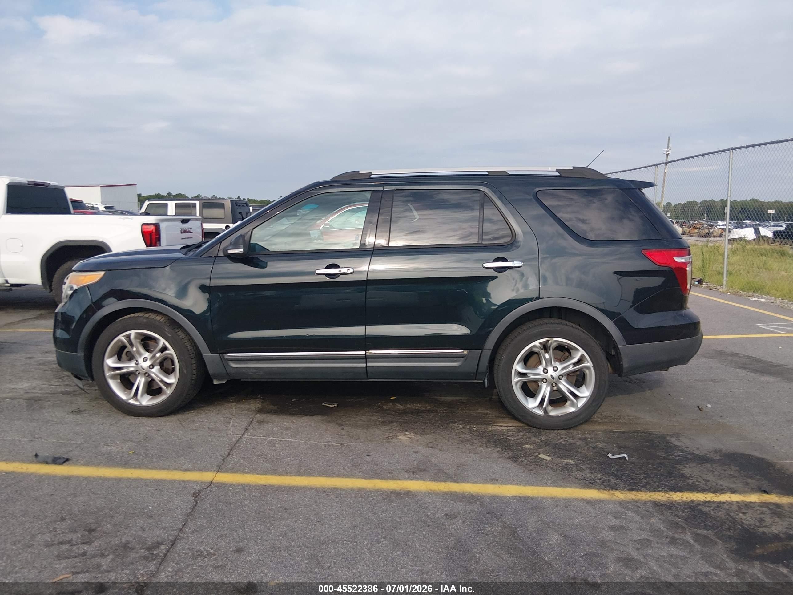 2014 Ford Explorer Limited Black vin: 1FM5K7F87EGA44562