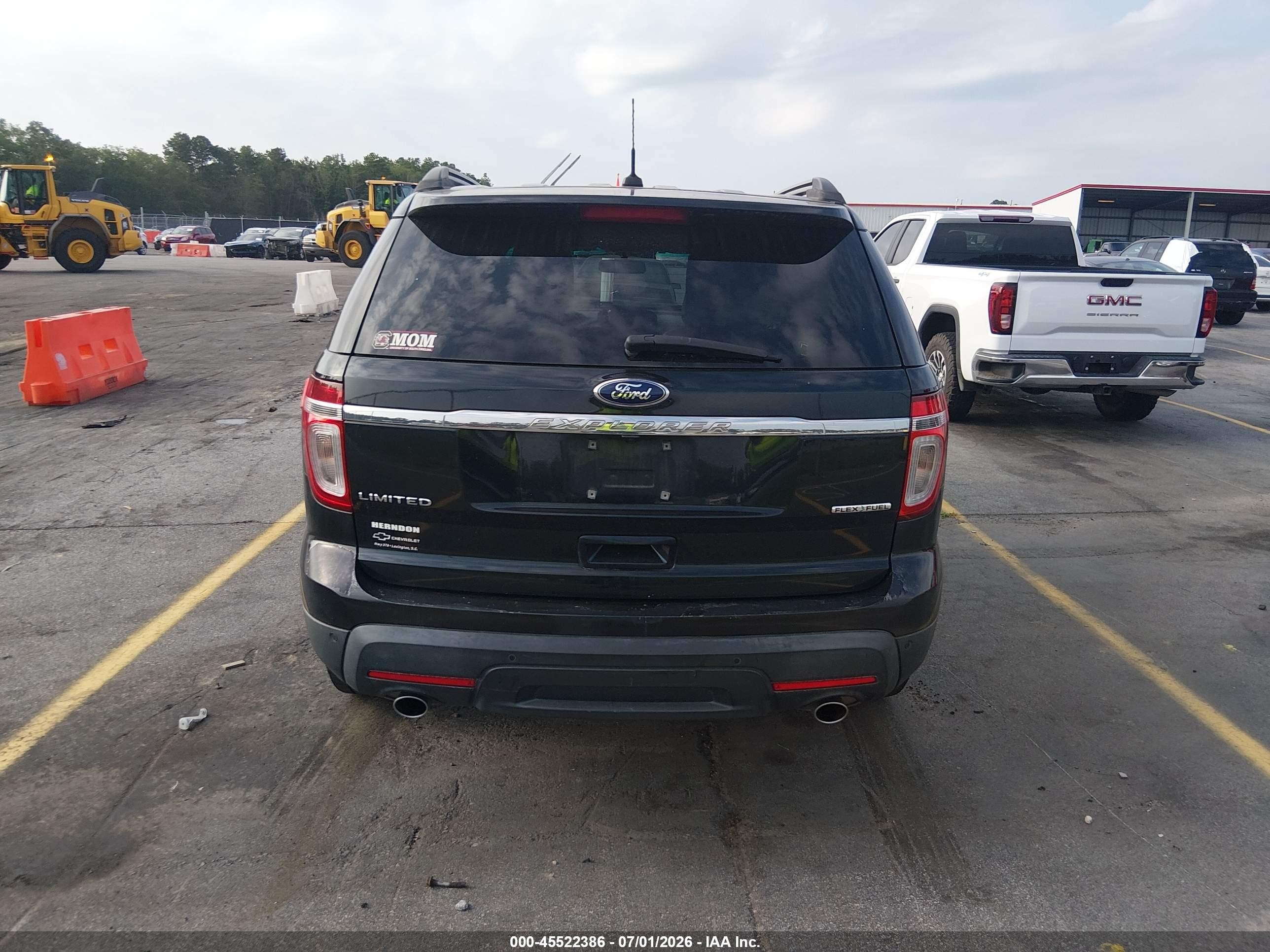 2014 Ford Explorer Limited Black vin: 1FM5K7F87EGA44562