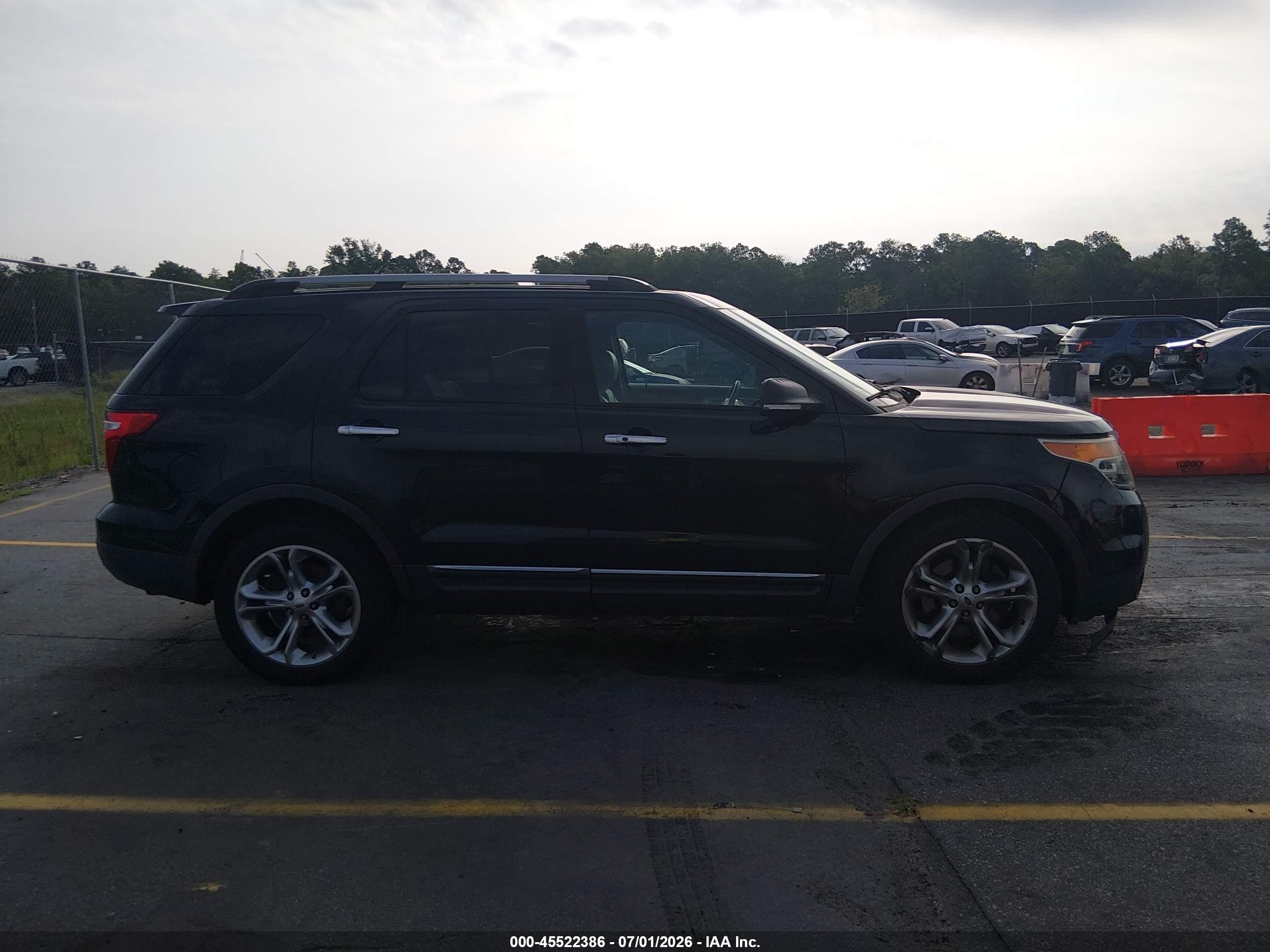 2014 Ford Explorer Limited Black vin: 1FM5K7F87EGA44562