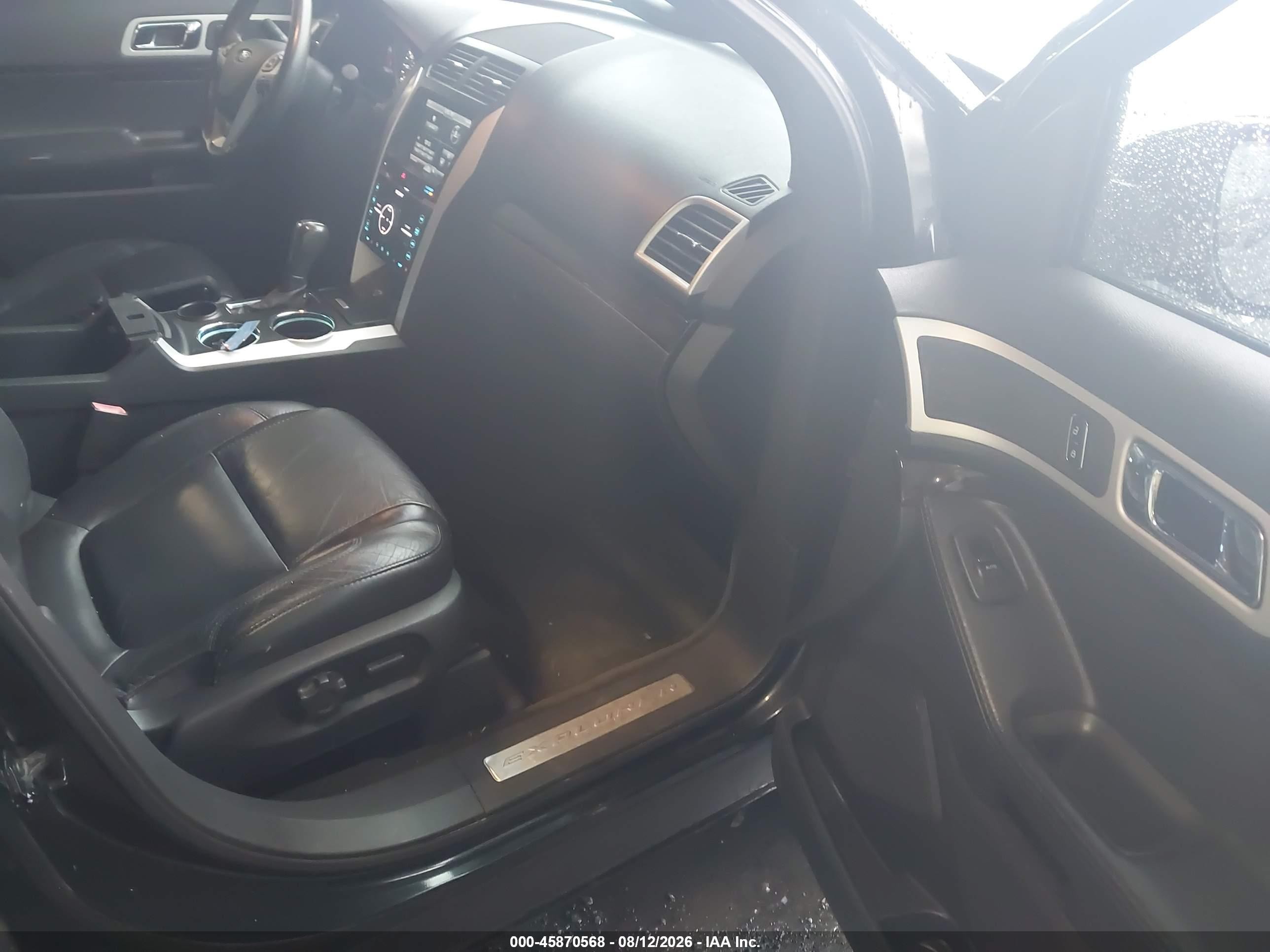 2014 Ford Explorer Limited Black vin: 1FM5K7F87EGA64522