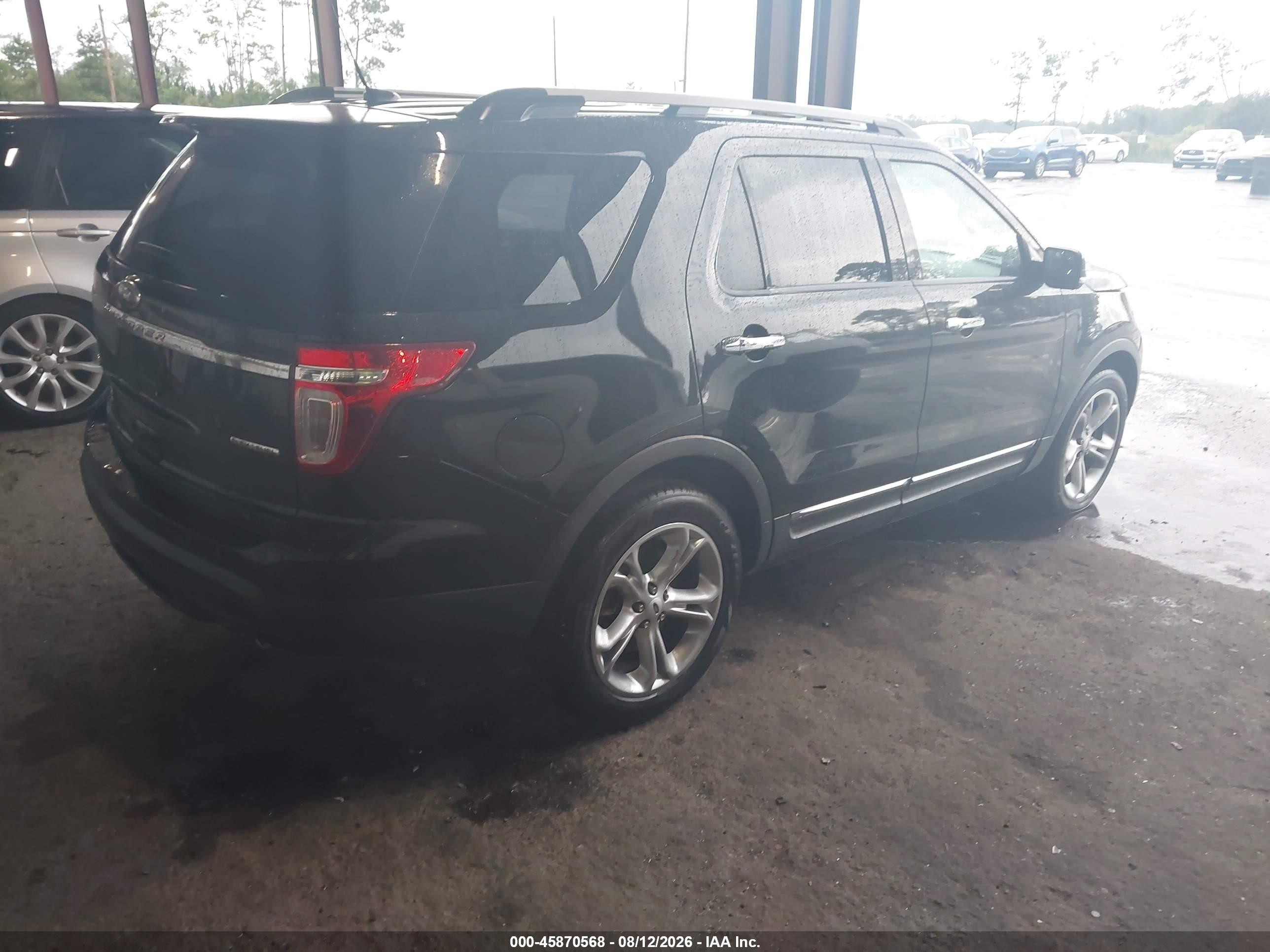 2014 Ford Explorer Limited Black vin: 1FM5K7F87EGA64522