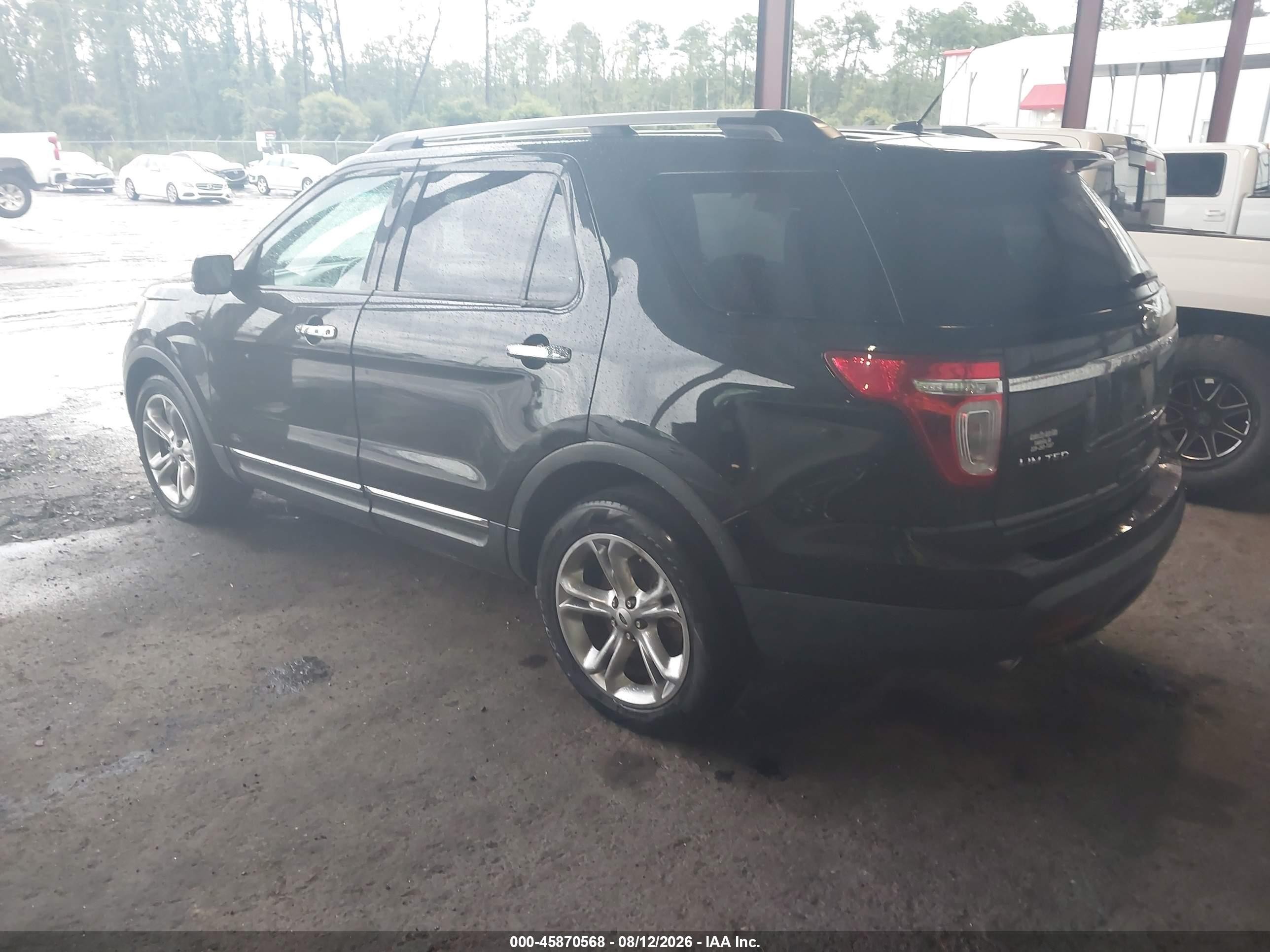2014 Ford Explorer Limited Black vin: 1FM5K7F87EGA64522