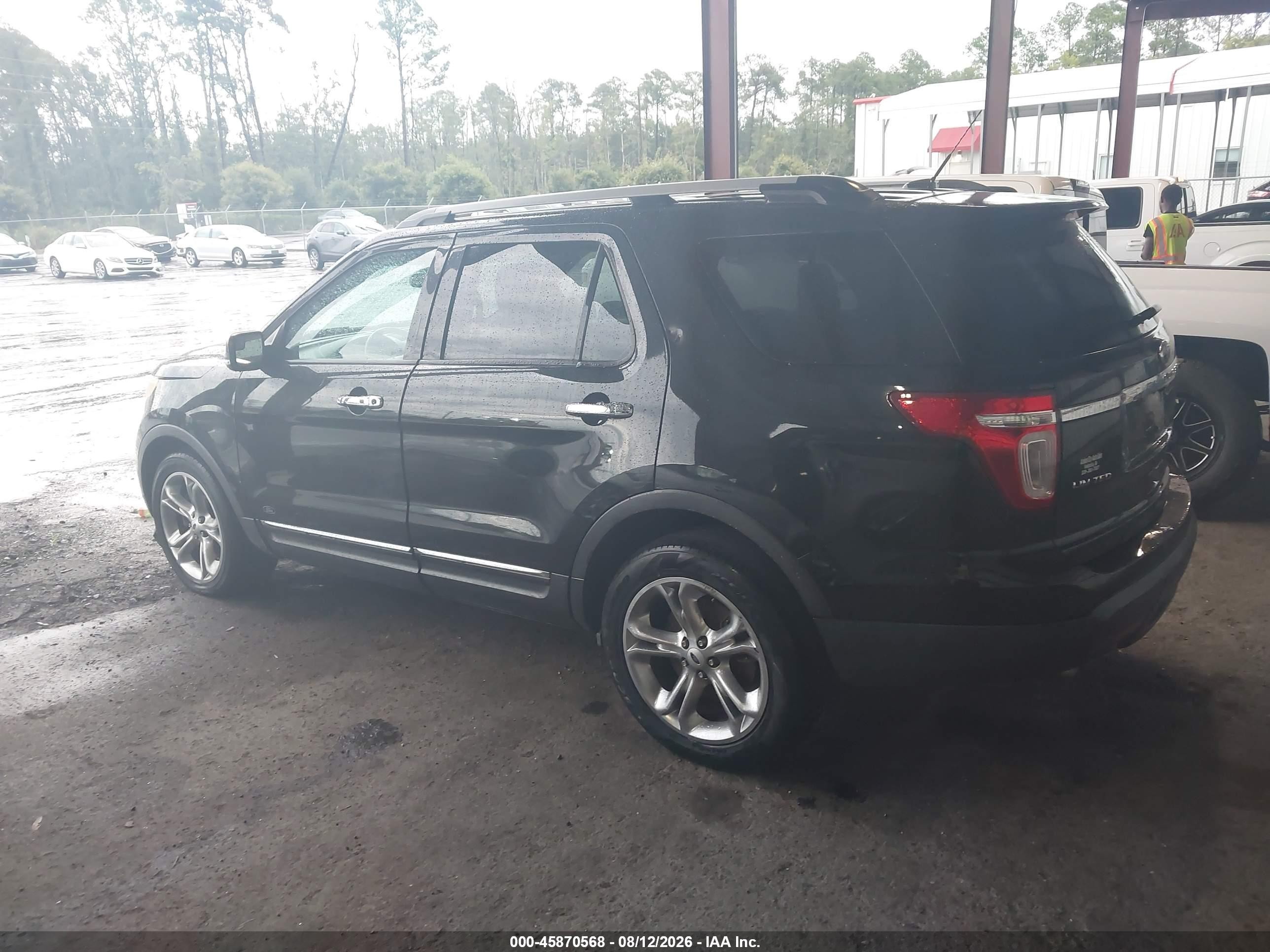 2014 Ford Explorer Limited Black vin: 1FM5K7F87EGA64522