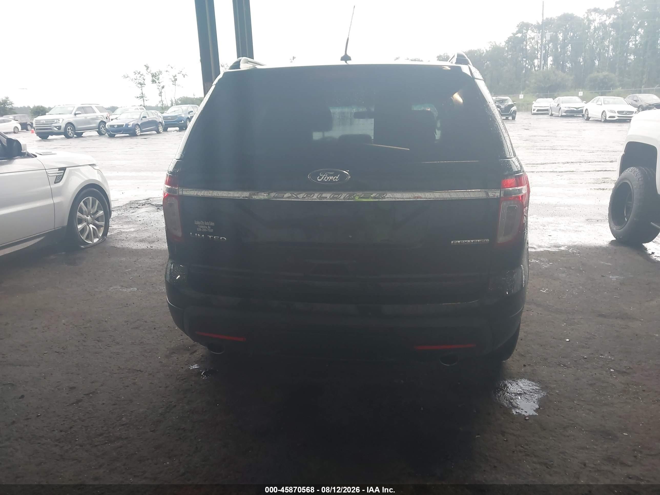 2014 Ford Explorer Limited Black vin: 1FM5K7F87EGA64522
