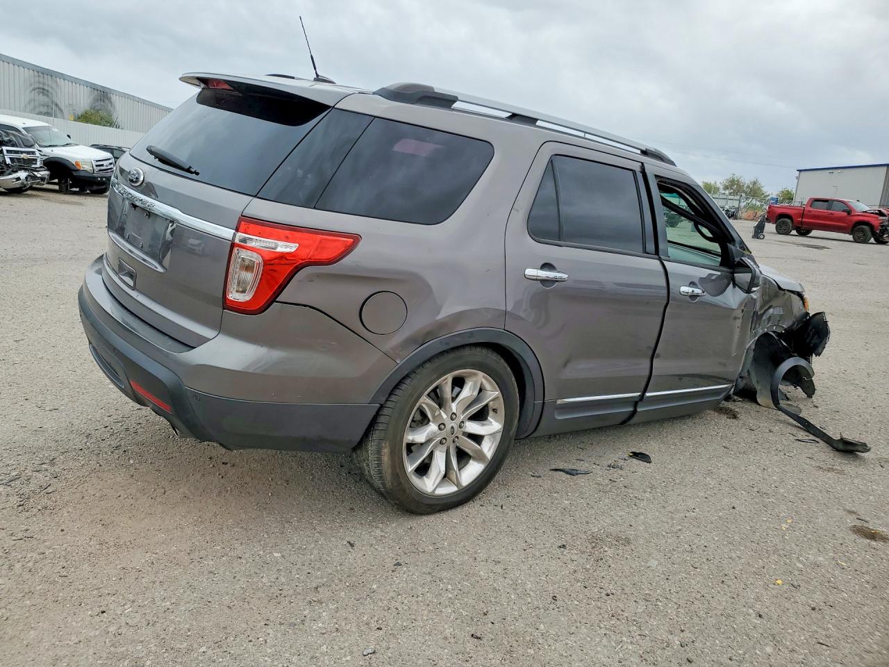 2014 Ford Explorer Limited Угольный vin: 1FM5K7F87EGA69736