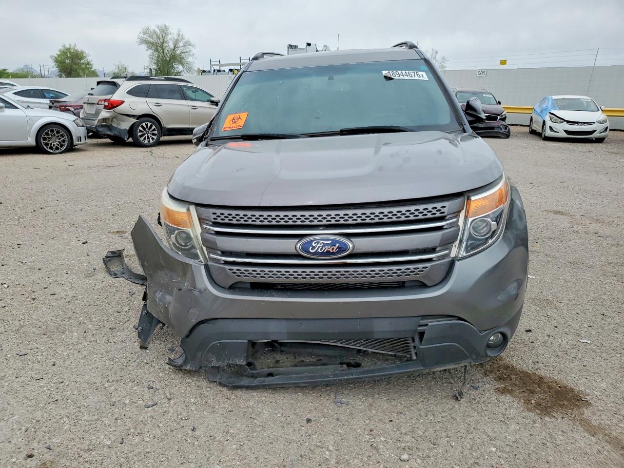 2014 Ford Explorer Limited Угольный vin: 1FM5K7F87EGA69736
