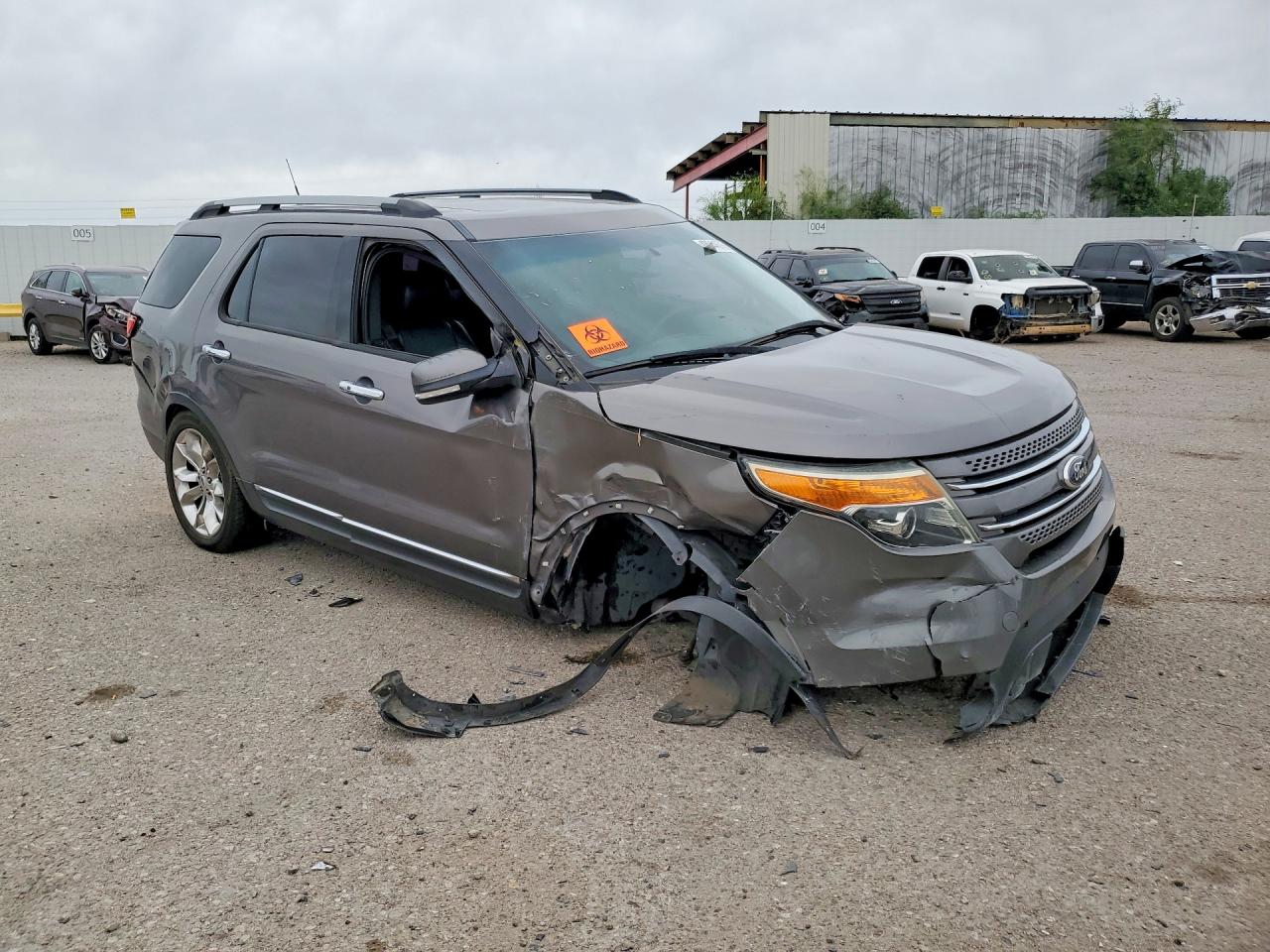 2014 Ford Explorer Limited Угольный vin: 1FM5K7F87EGA69736
