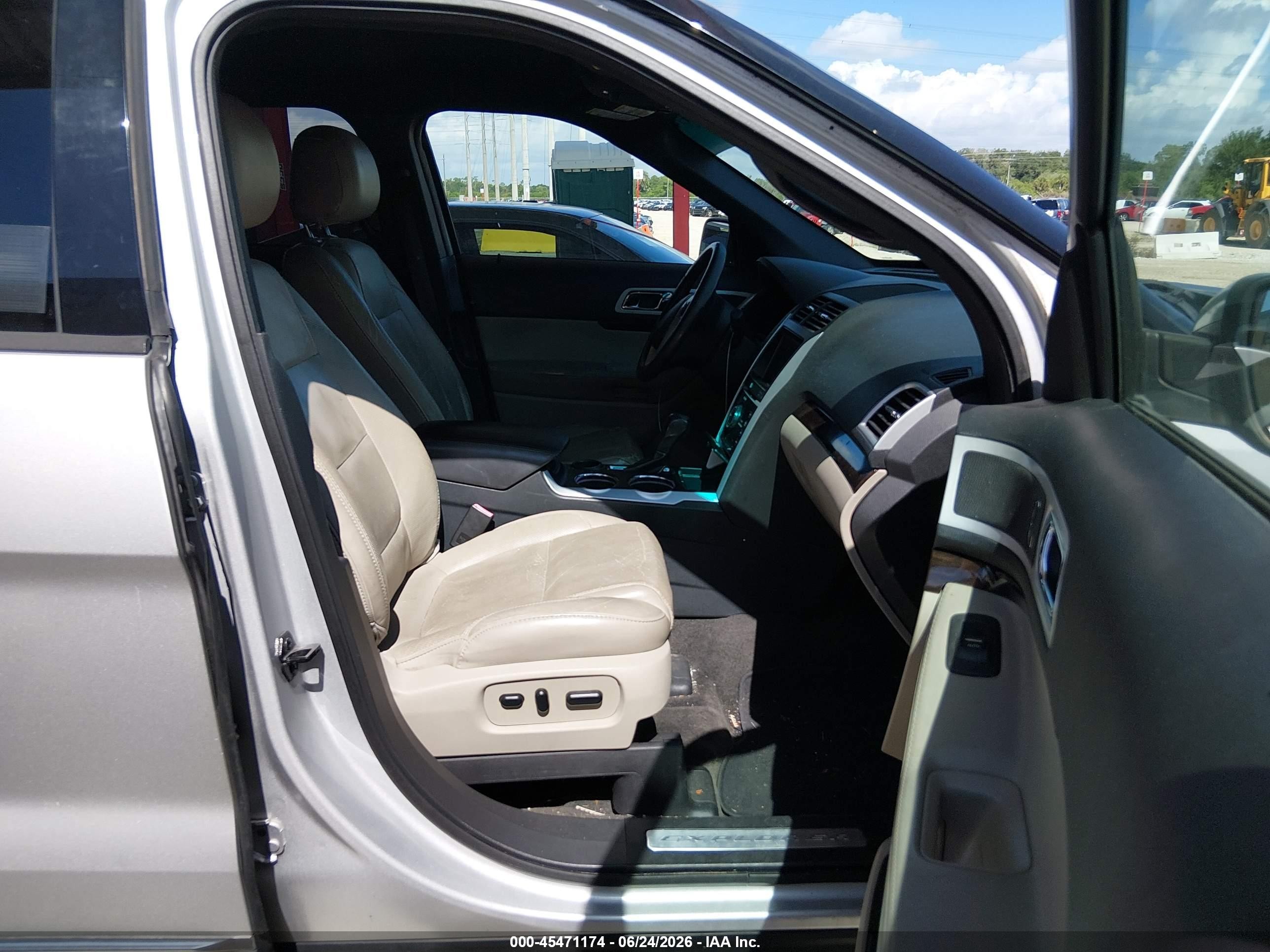 2014 Ford Explorer Limited Gray vin: 1FM5K7F87EGB40689