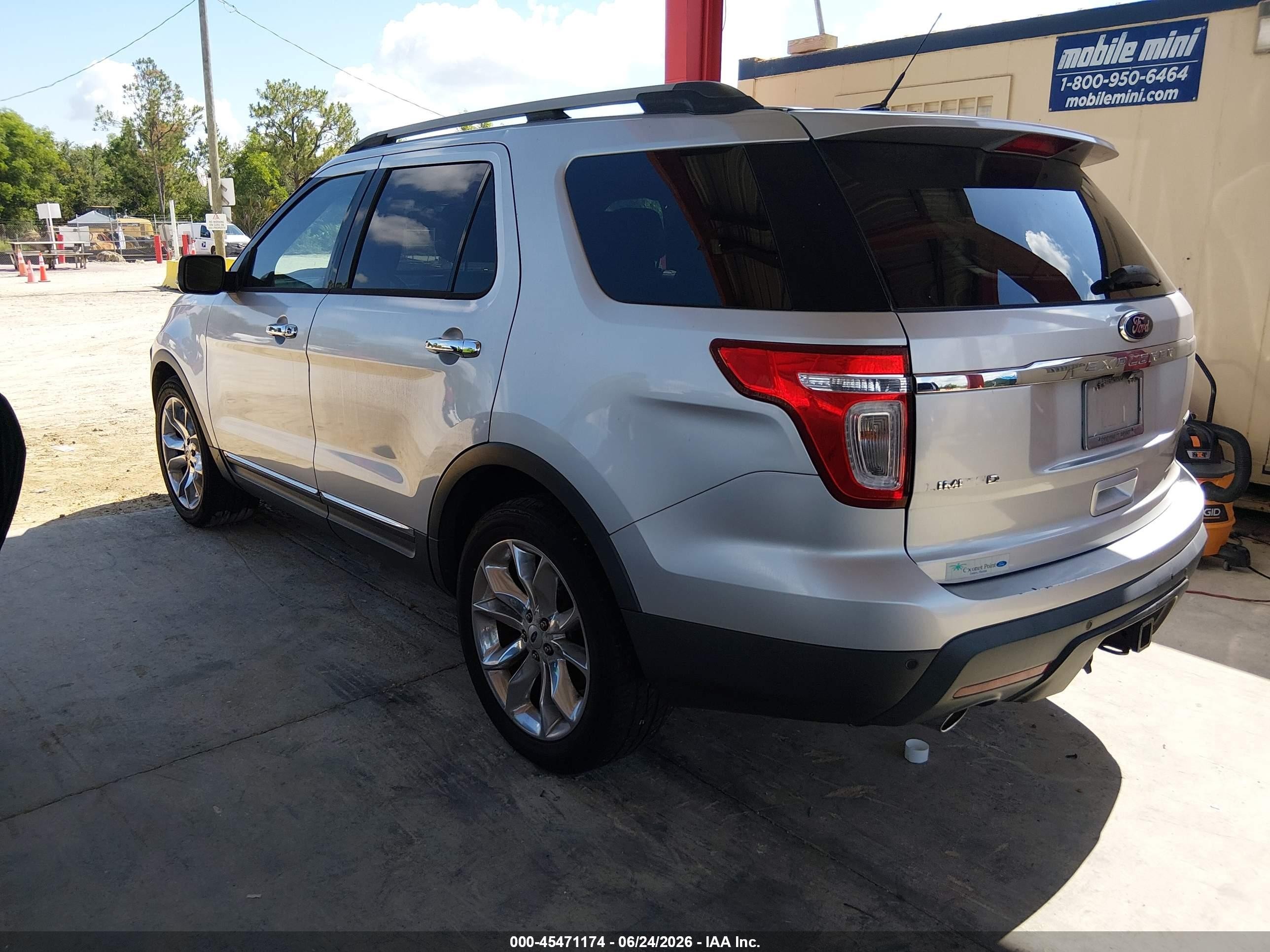 2014 Ford Explorer Limited Gray vin: 1FM5K7F87EGB40689