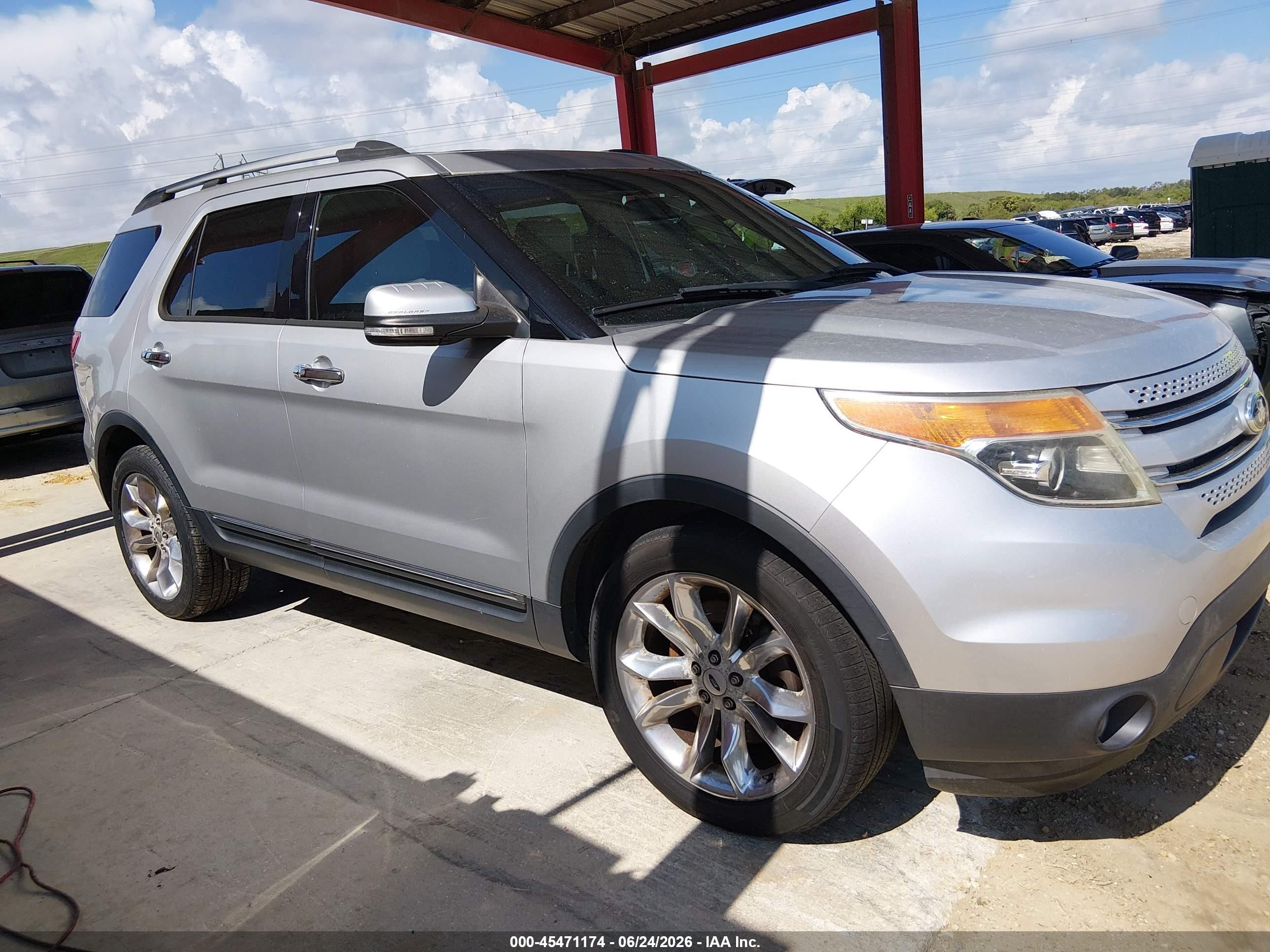 2014 Ford Explorer Limited Gray vin: 1FM5K7F87EGB40689