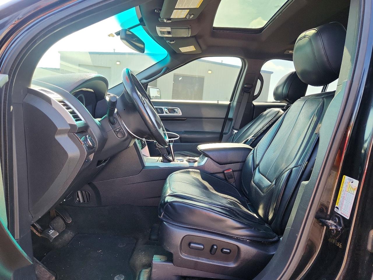 2014 Ford Explorer Limited Black vin: 1FM5K7F87EGC06769