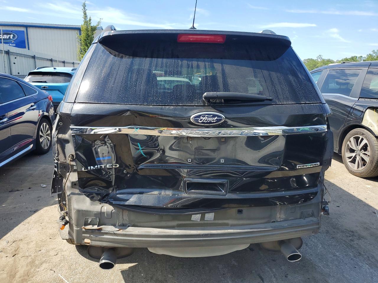 2014 Ford Explorer Limited Black vin: 1FM5K7F87EGC19571