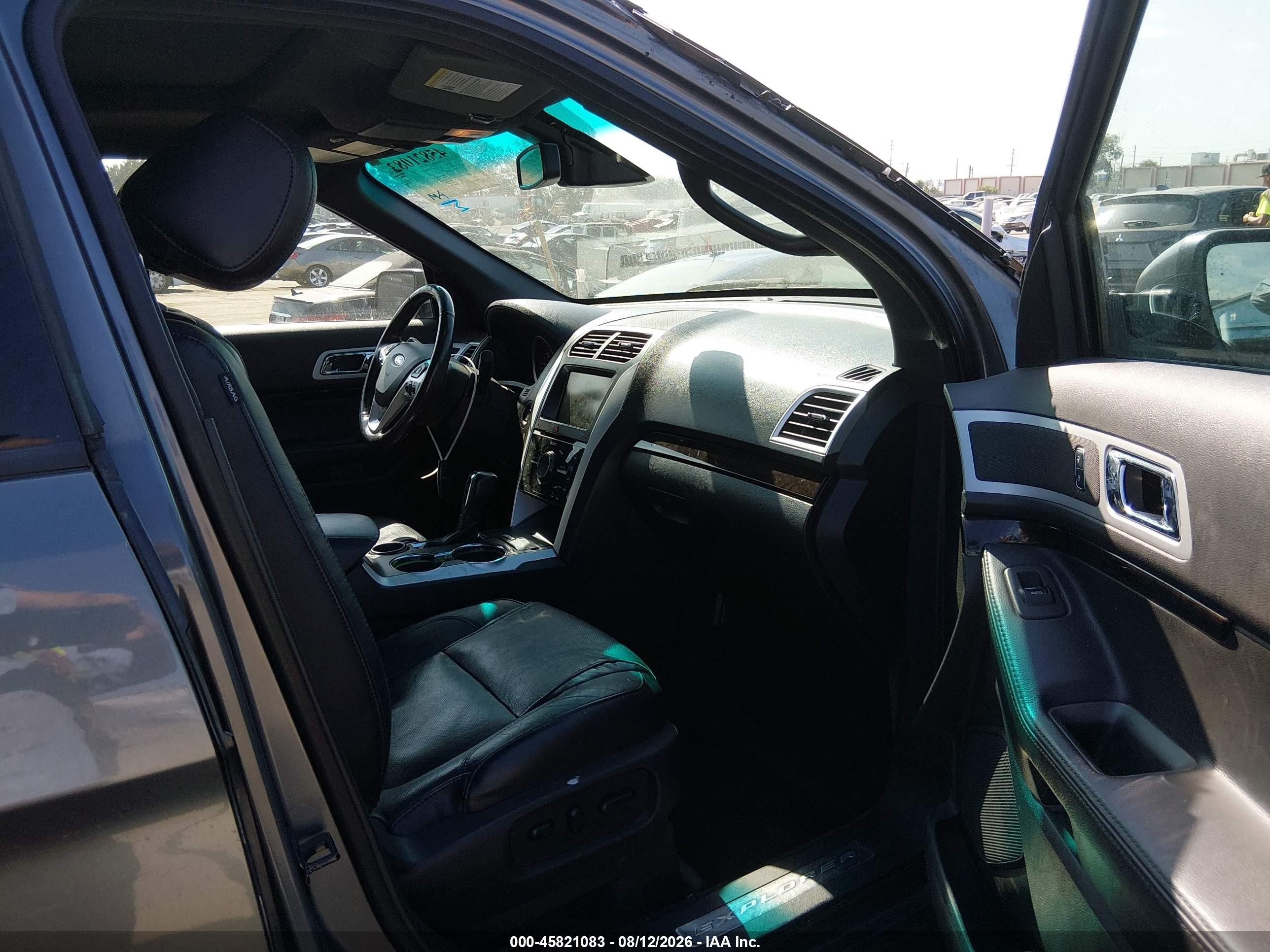 2014 Ford Explorer Limited Gray vin: 1FM5K7F87EGC51971