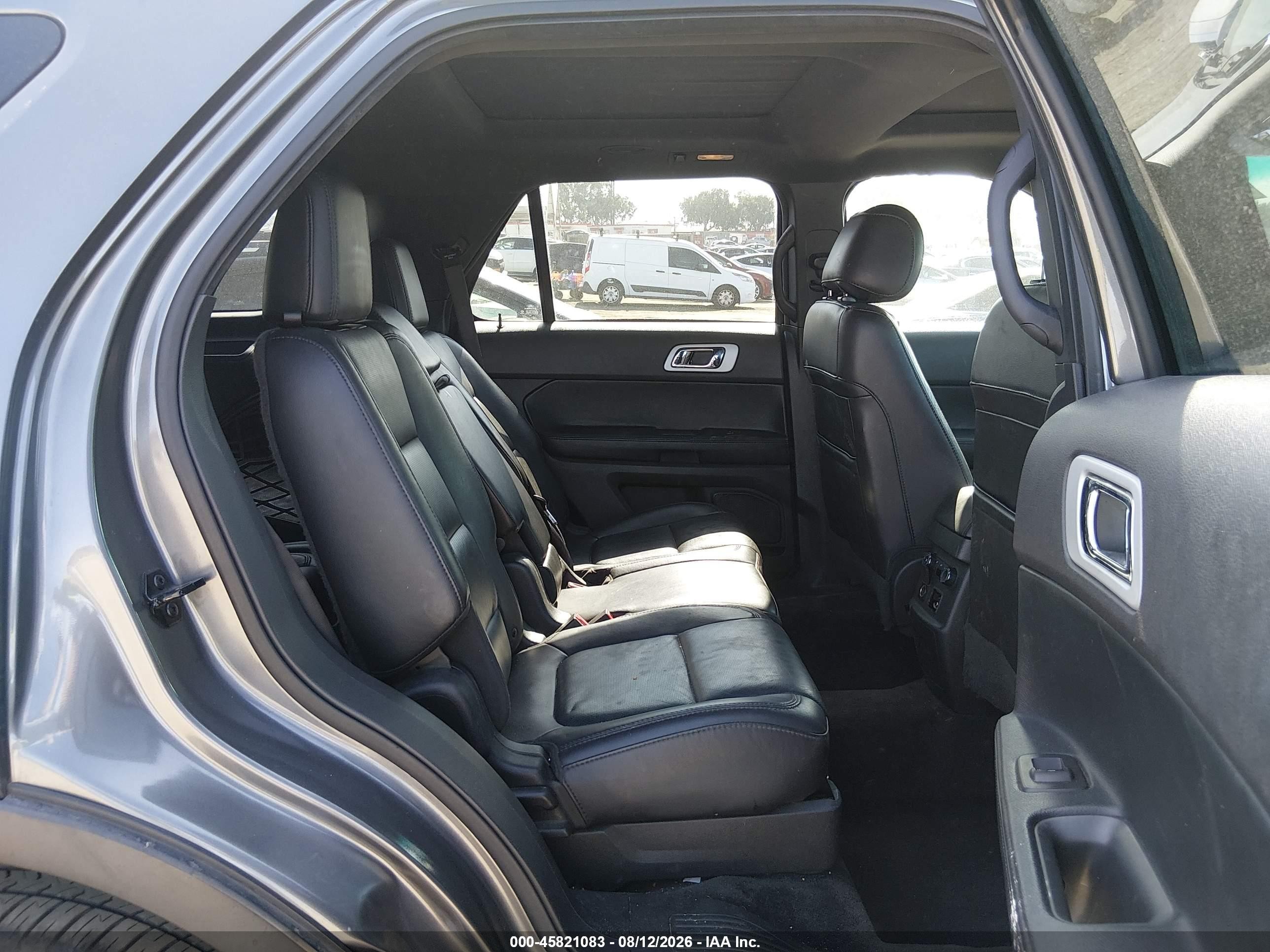 2014 Ford Explorer Limited Gray vin: 1FM5K7F87EGC51971