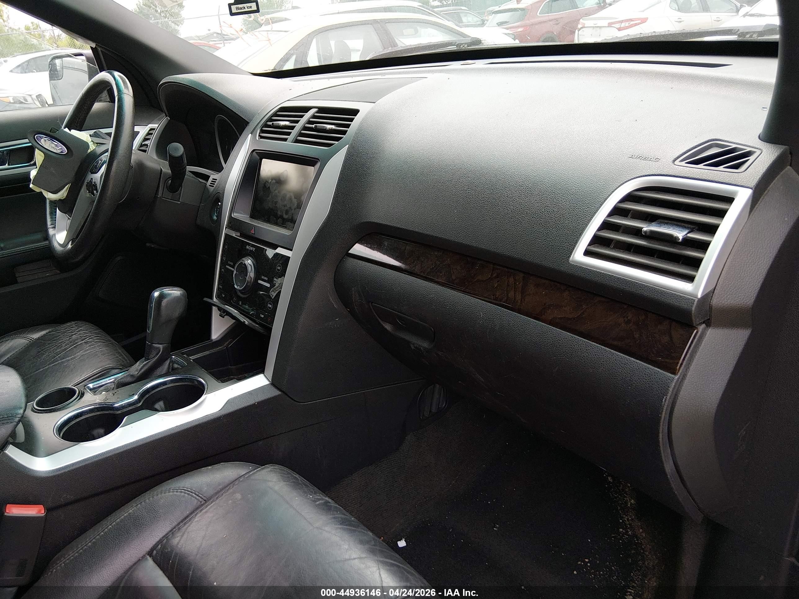 2015 Ford Explorer Limited Gray vin: 1FM5K7F87FGA10218