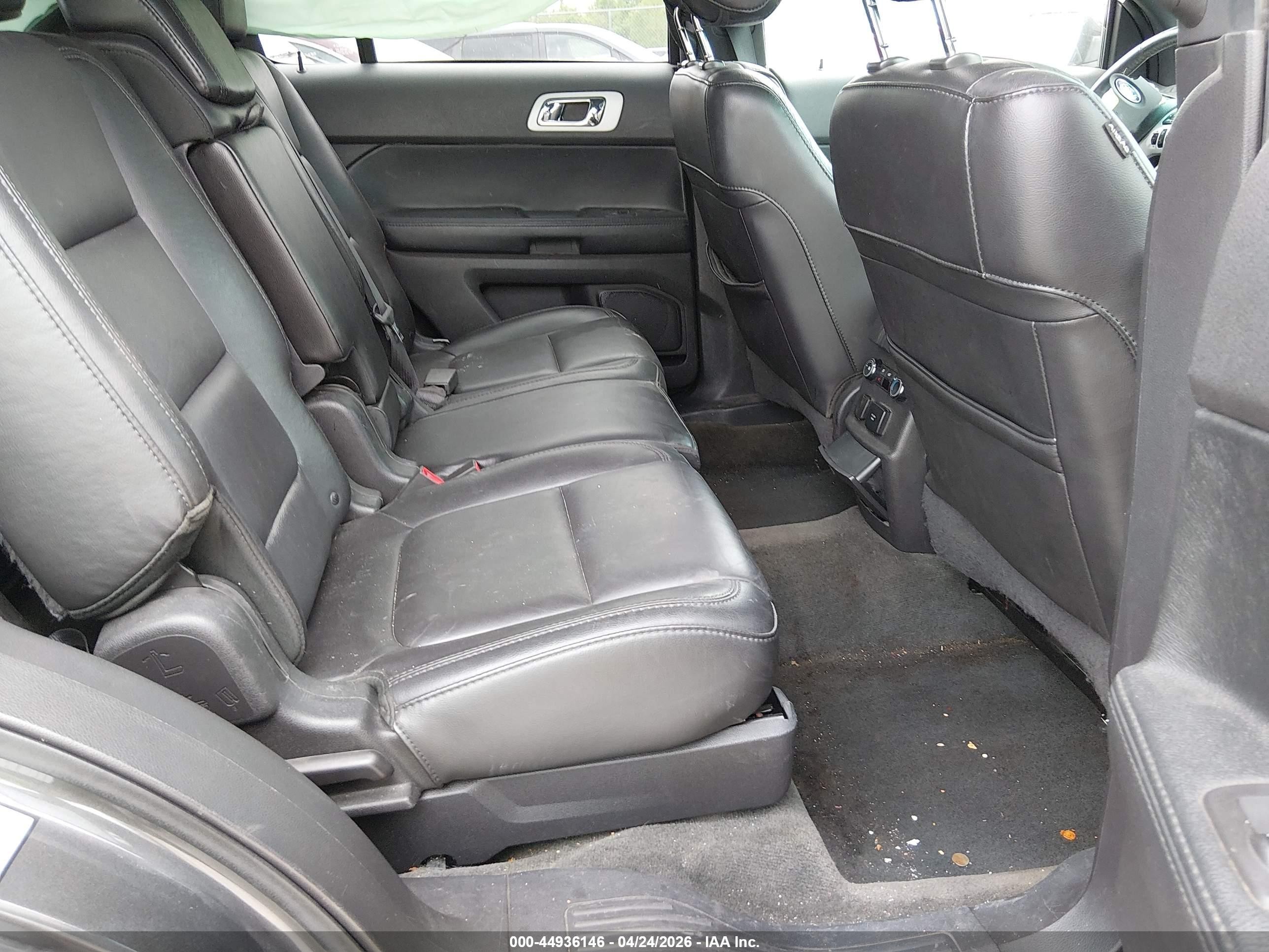 2015 Ford Explorer Limited Gray vin: 1FM5K7F87FGA10218