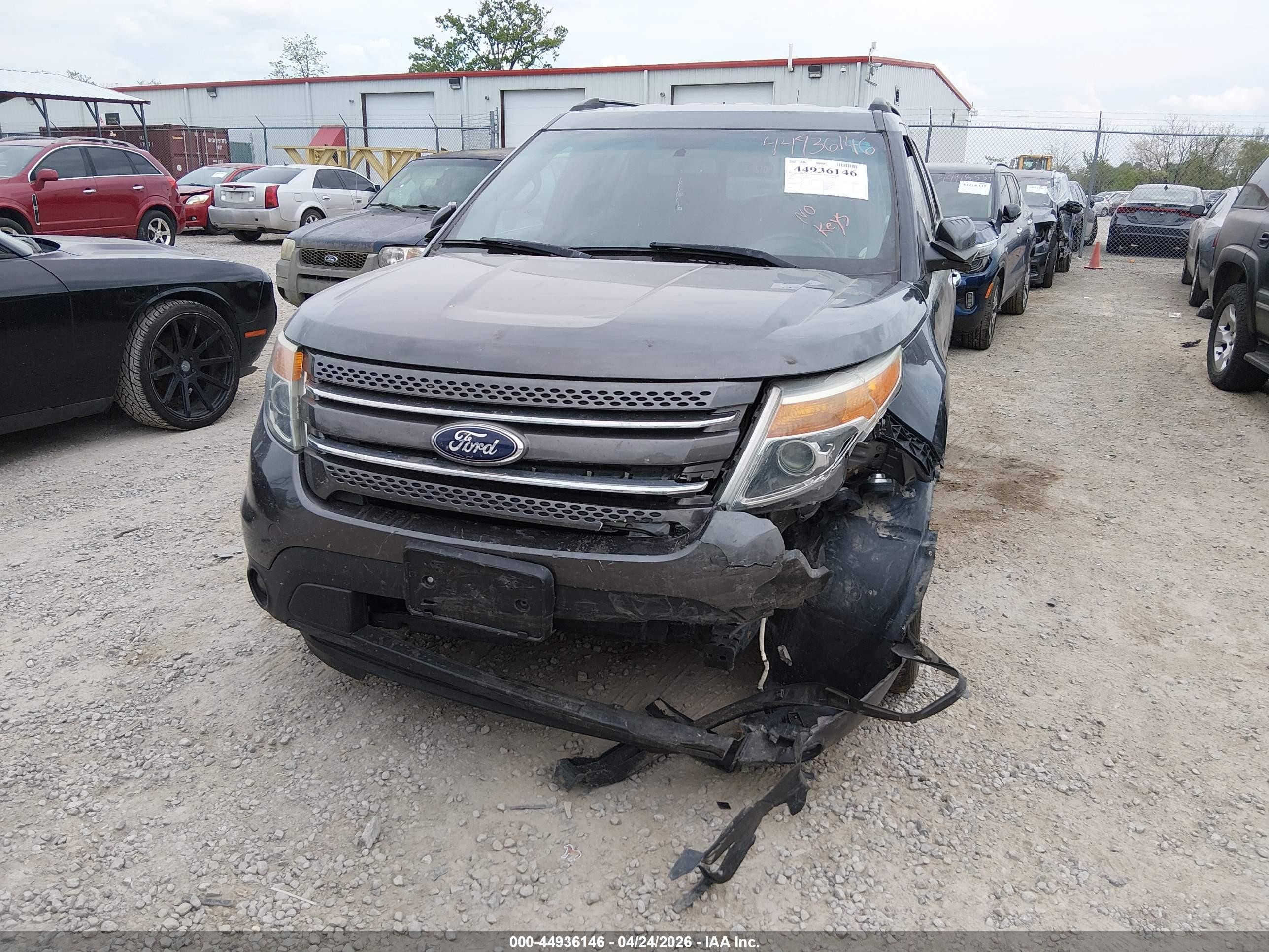 2015 Ford Explorer Limited Gray vin: 1FM5K7F87FGA10218