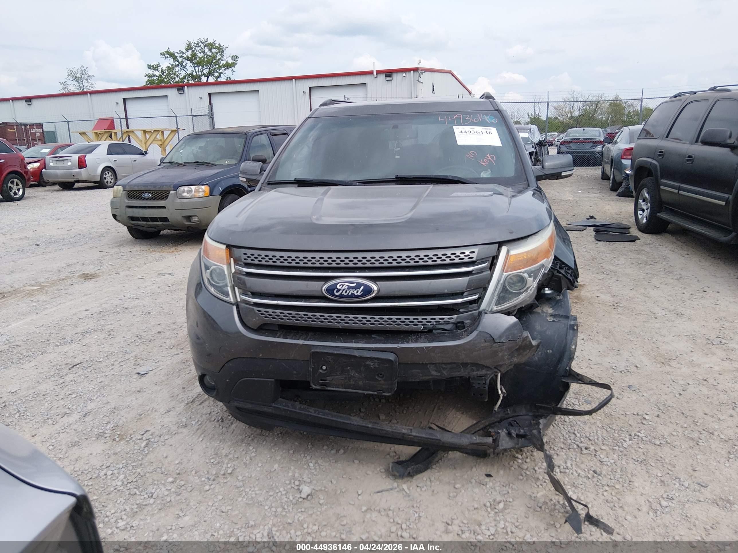 2015 Ford Explorer Limited Gray vin: 1FM5K7F87FGA10218