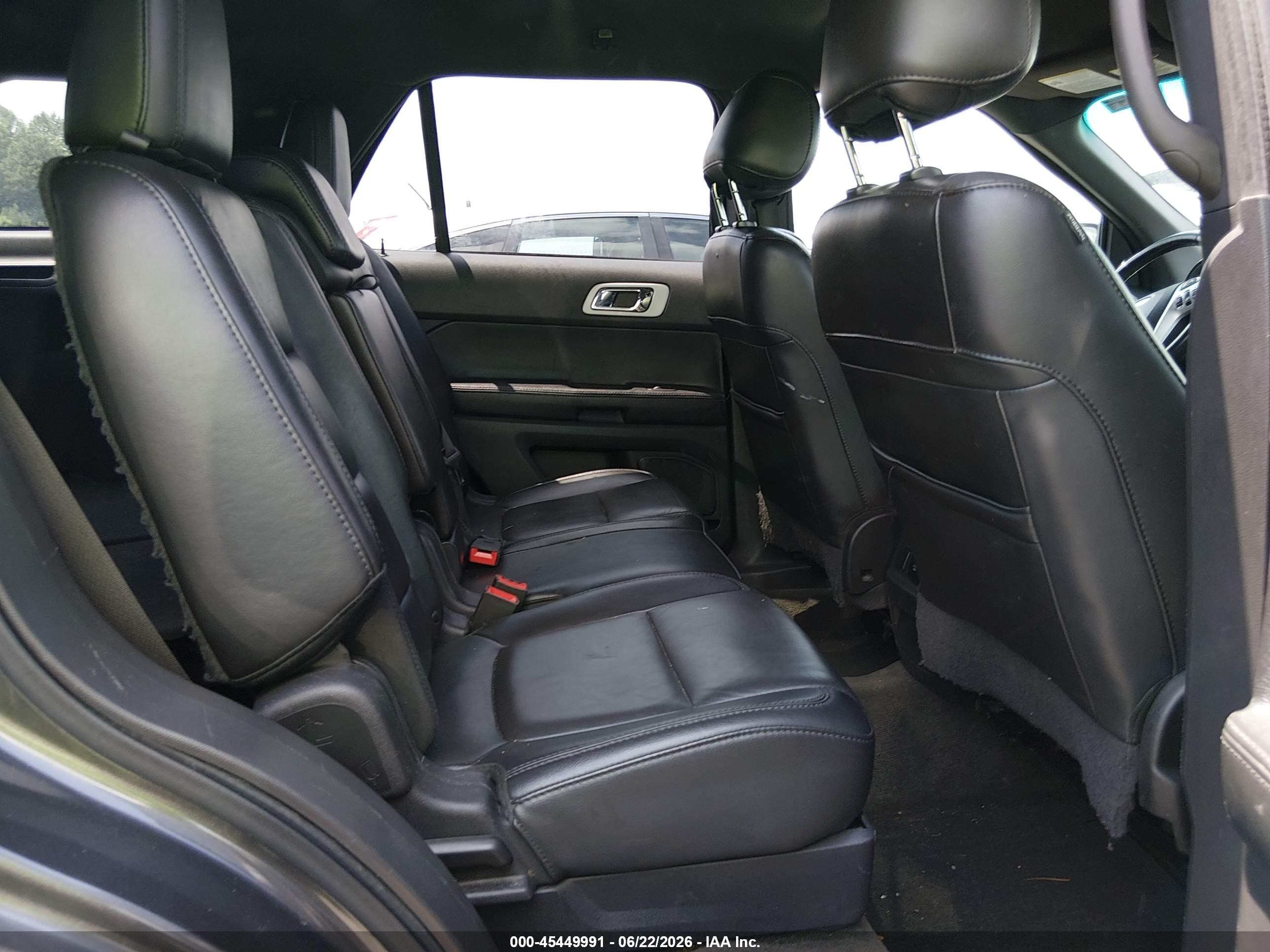 2015 Ford Explorer Limited Gray vin: 1FM5K7F87FGA10350