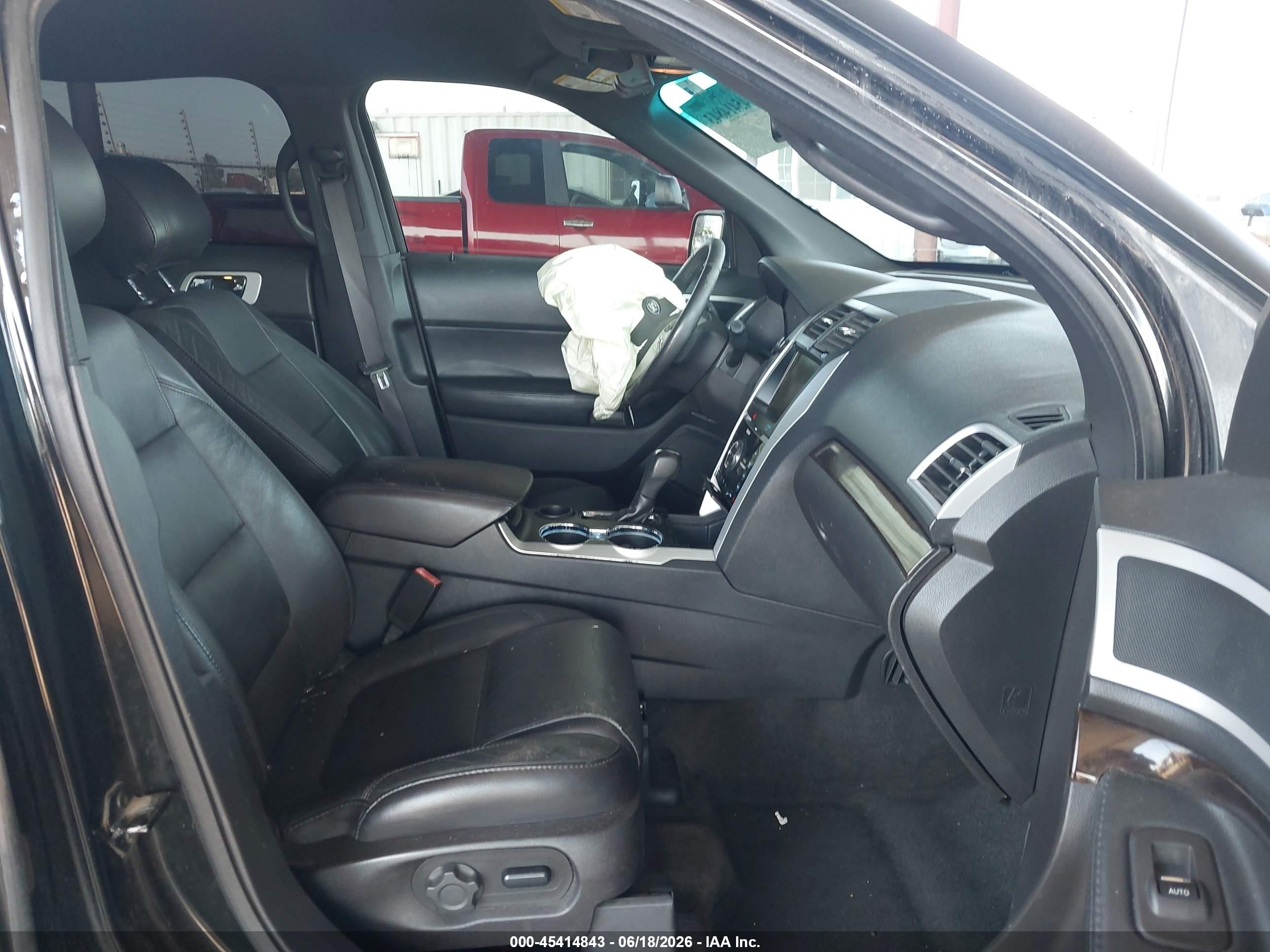 2015 Ford Explorer Limited Black vin: 1FM5K7F87FGA46572