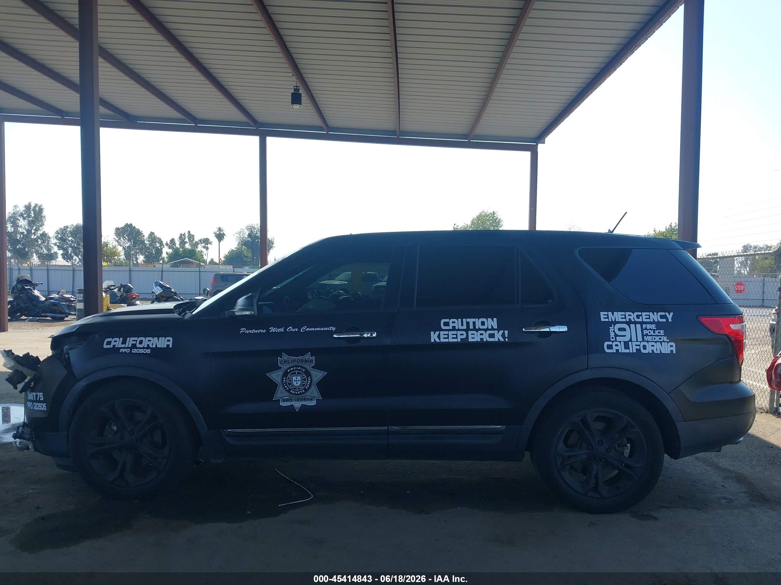 2015 Ford Explorer Limited Black vin: 1FM5K7F87FGA46572
