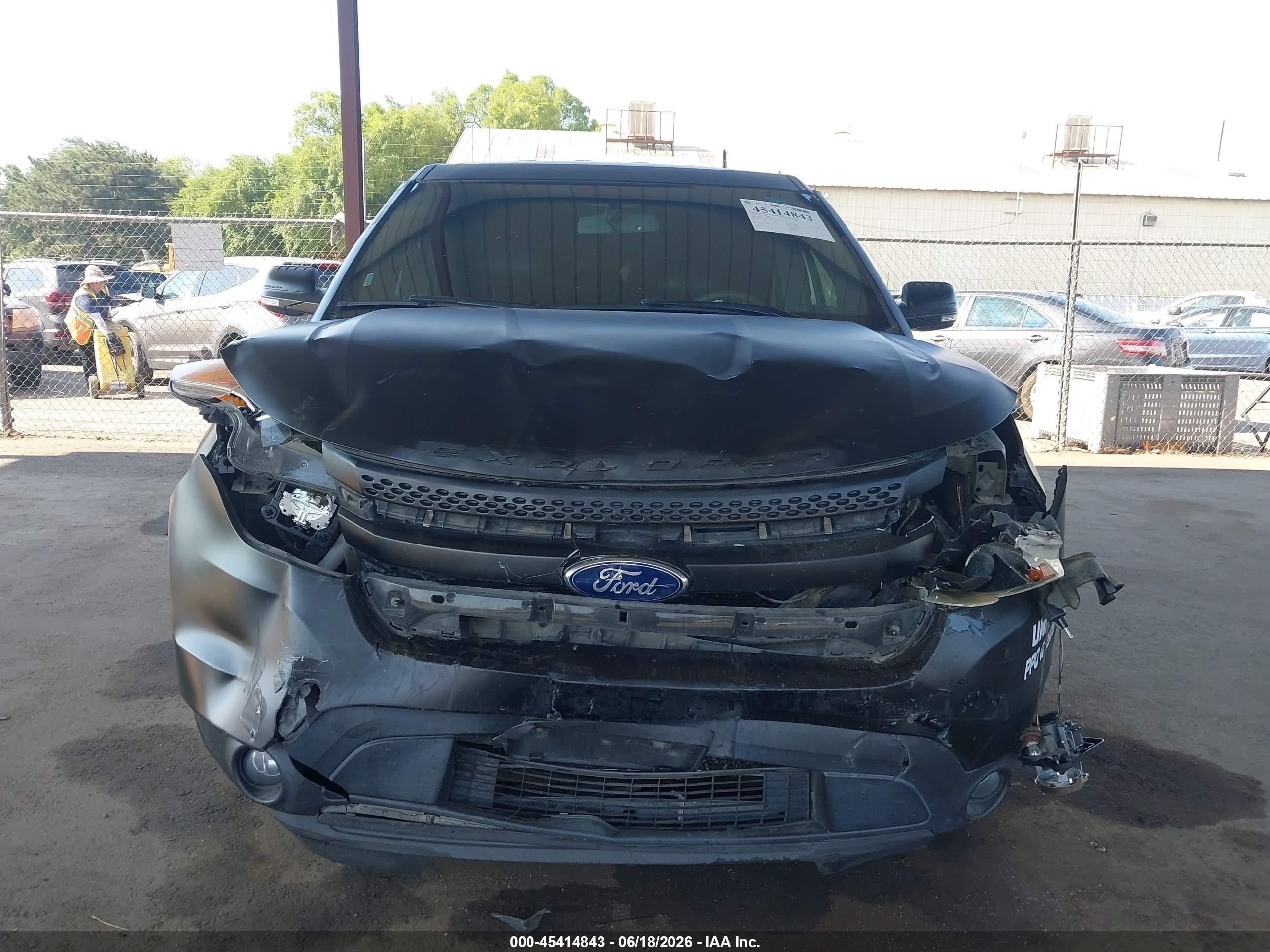 2015 Ford Explorer Limited Black vin: 1FM5K7F87FGA46572