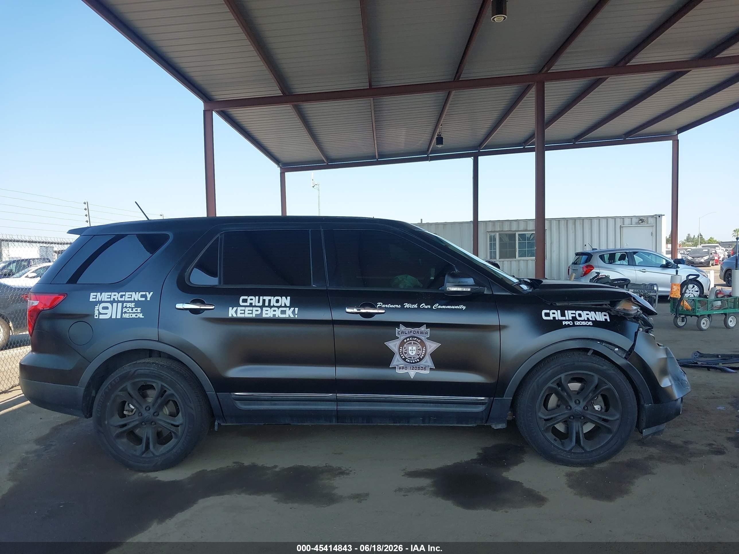2015 Ford Explorer Limited Black vin: 1FM5K7F87FGA46572