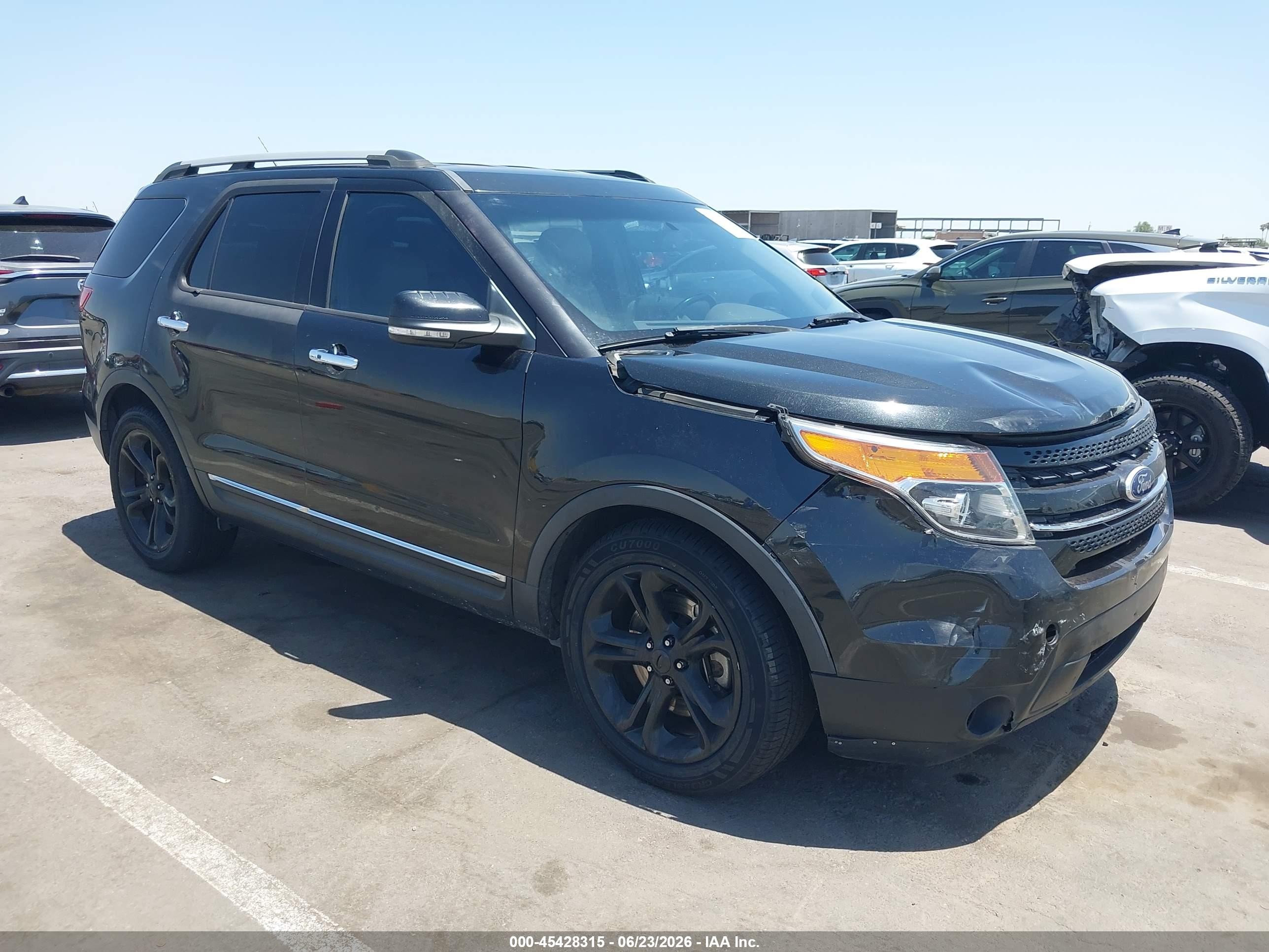 2015 Ford Explorer Limited Black vin: 1FM5K7F87FGB25451