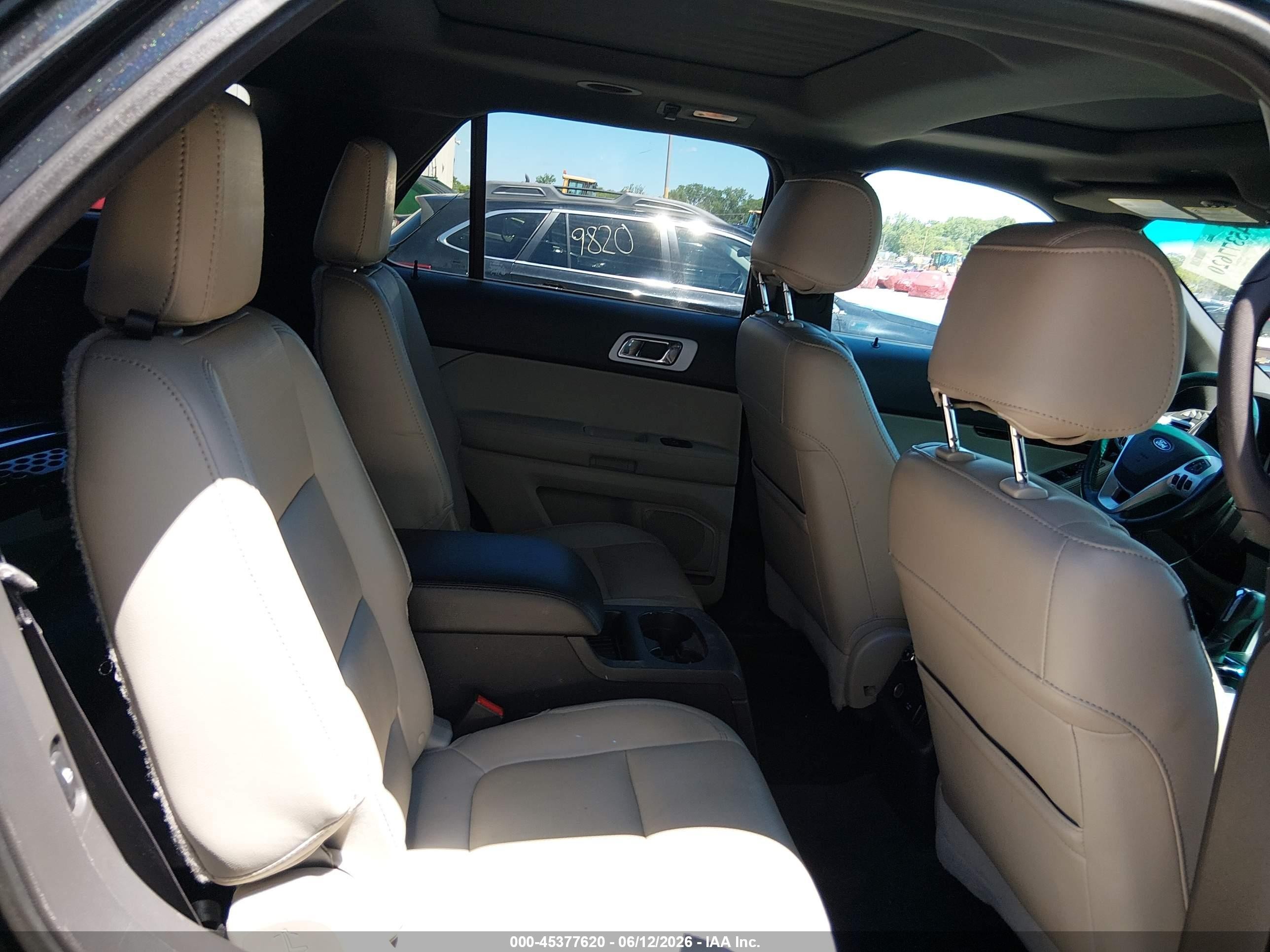 2015 Ford Explorer Limited Black vin: 1FM5K7F87FGB46252