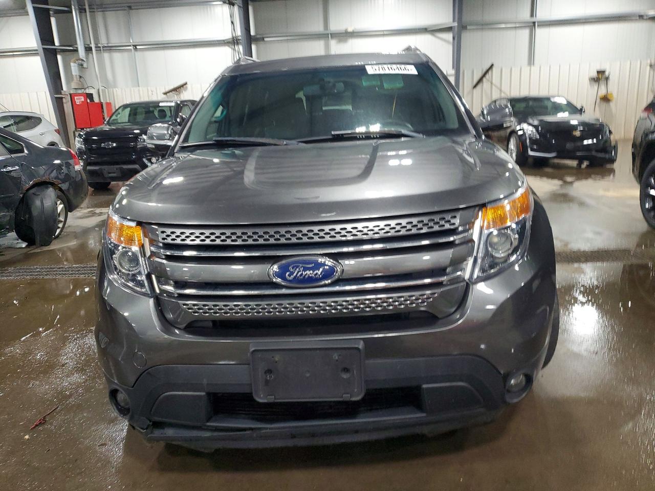 2015 Ford Explorer Limited Серый vin: 1FM5K7F87FGB65531