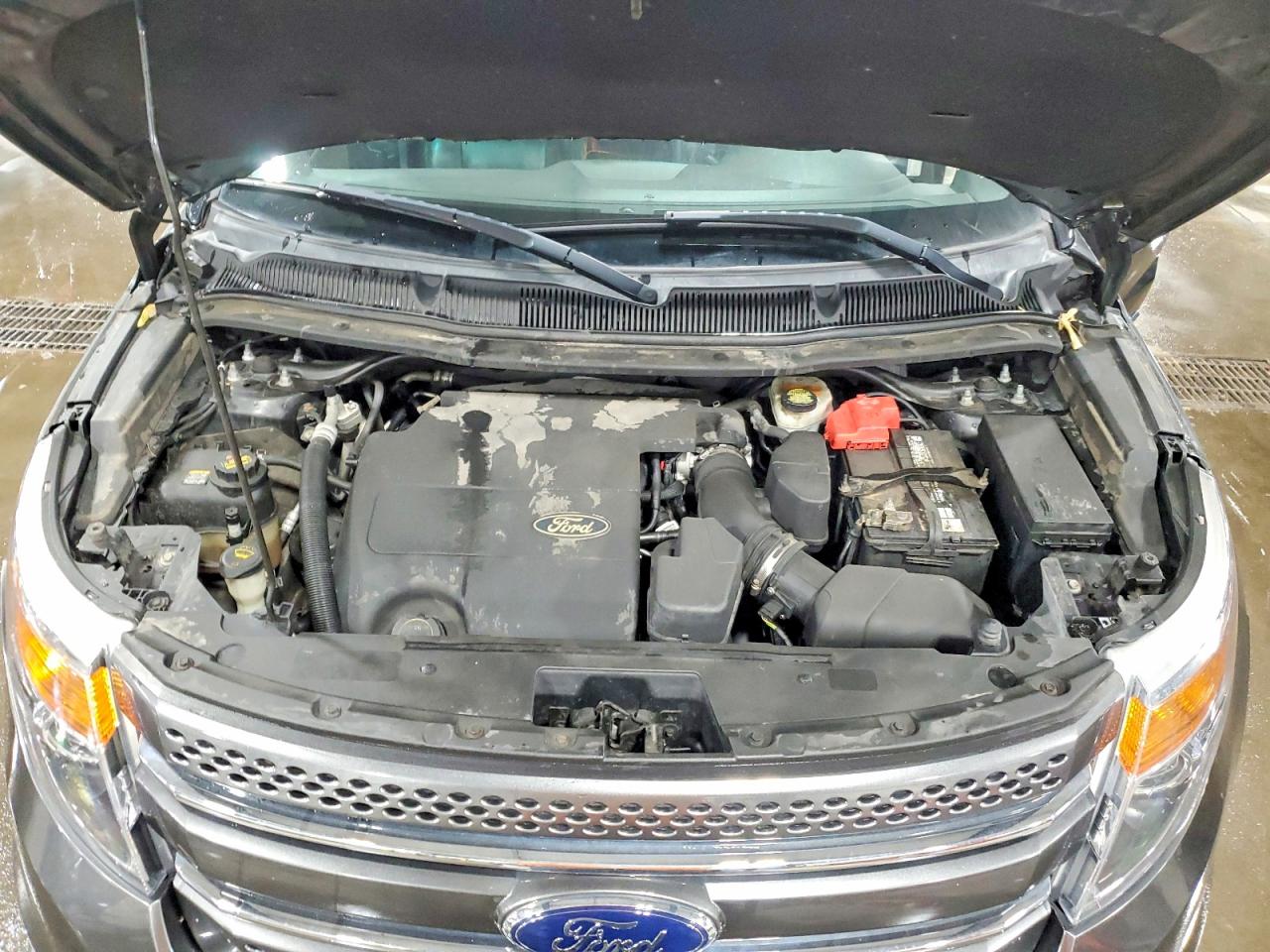 2015 Ford Explorer Limited Серый vin: 1FM5K7F87FGB65531