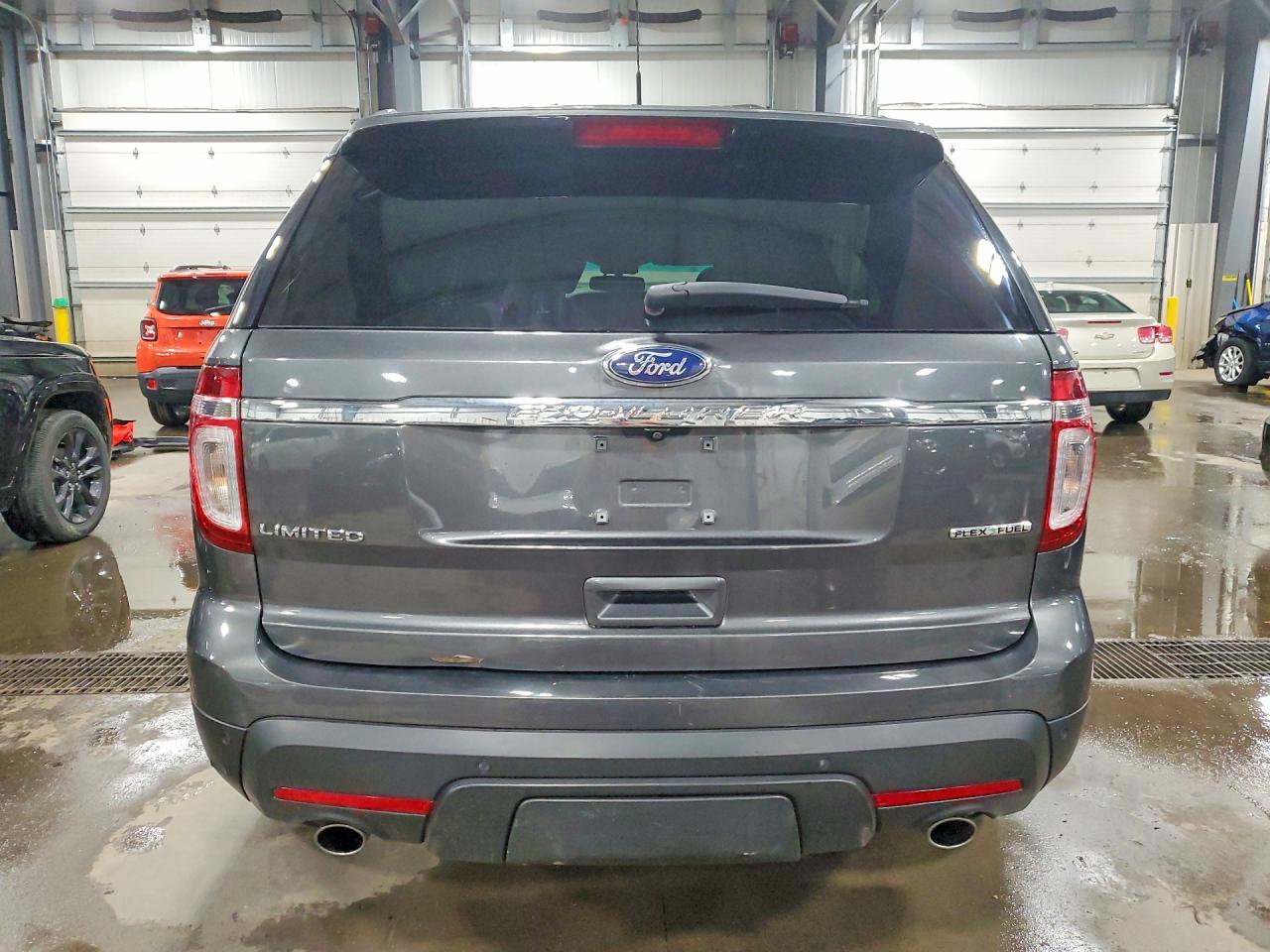 2015 Ford Explorer Limited Серый vin: 1FM5K7F87FGB65531