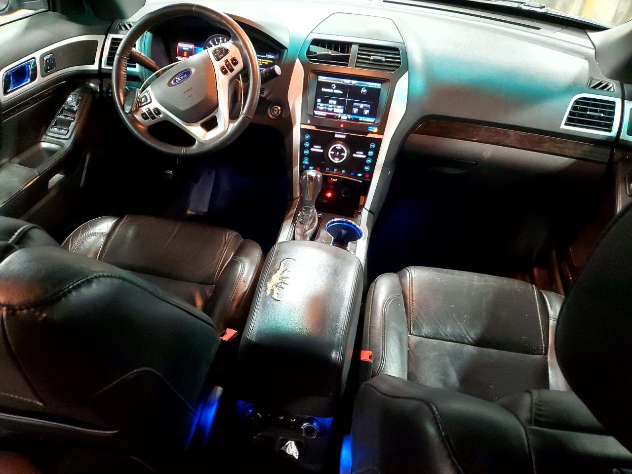 2015 Ford Explorer Limited Серый vin: 1FM5K7F87FGB65531