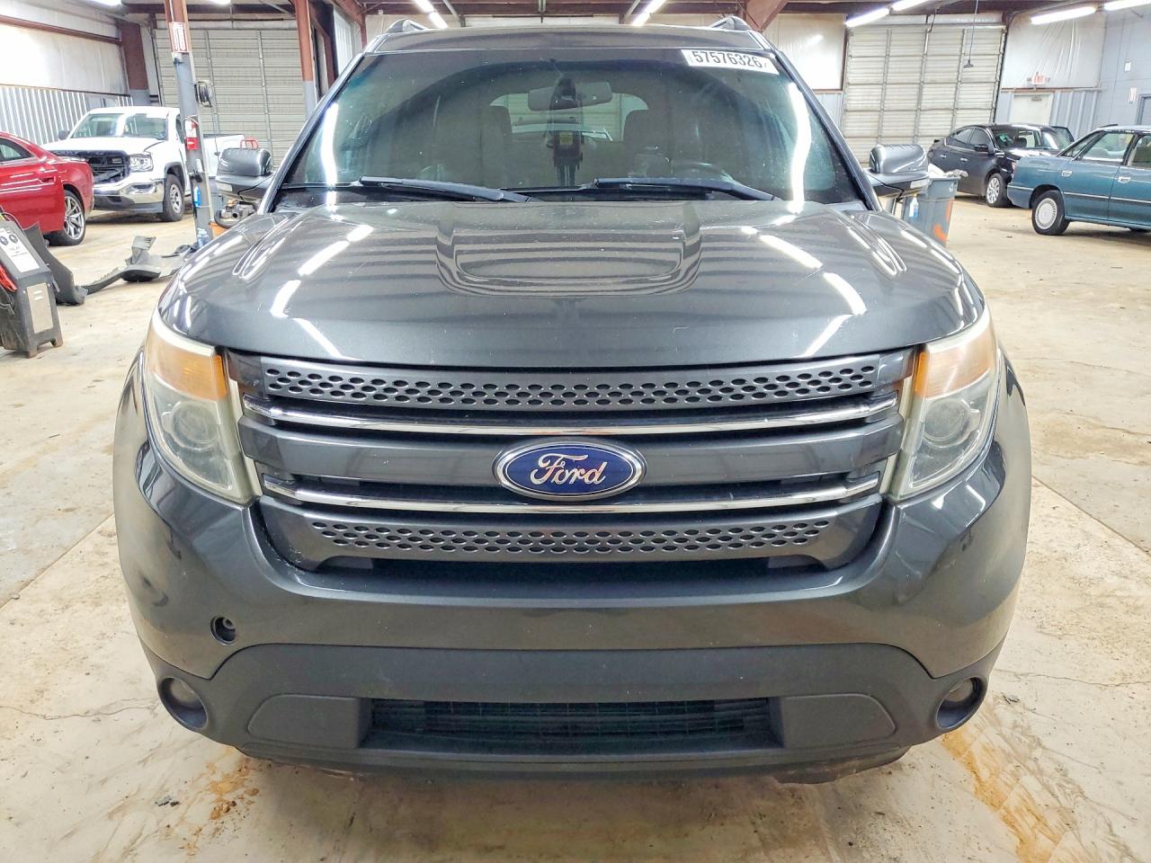2015 Ford Explorer Limited Gray vin: 1FM5K7F87FGB90767