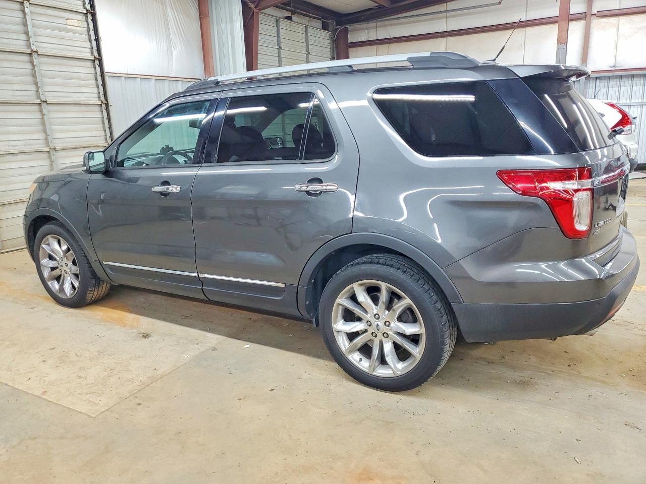 2015 Ford Explorer Limited Gray vin: 1FM5K7F87FGB90767