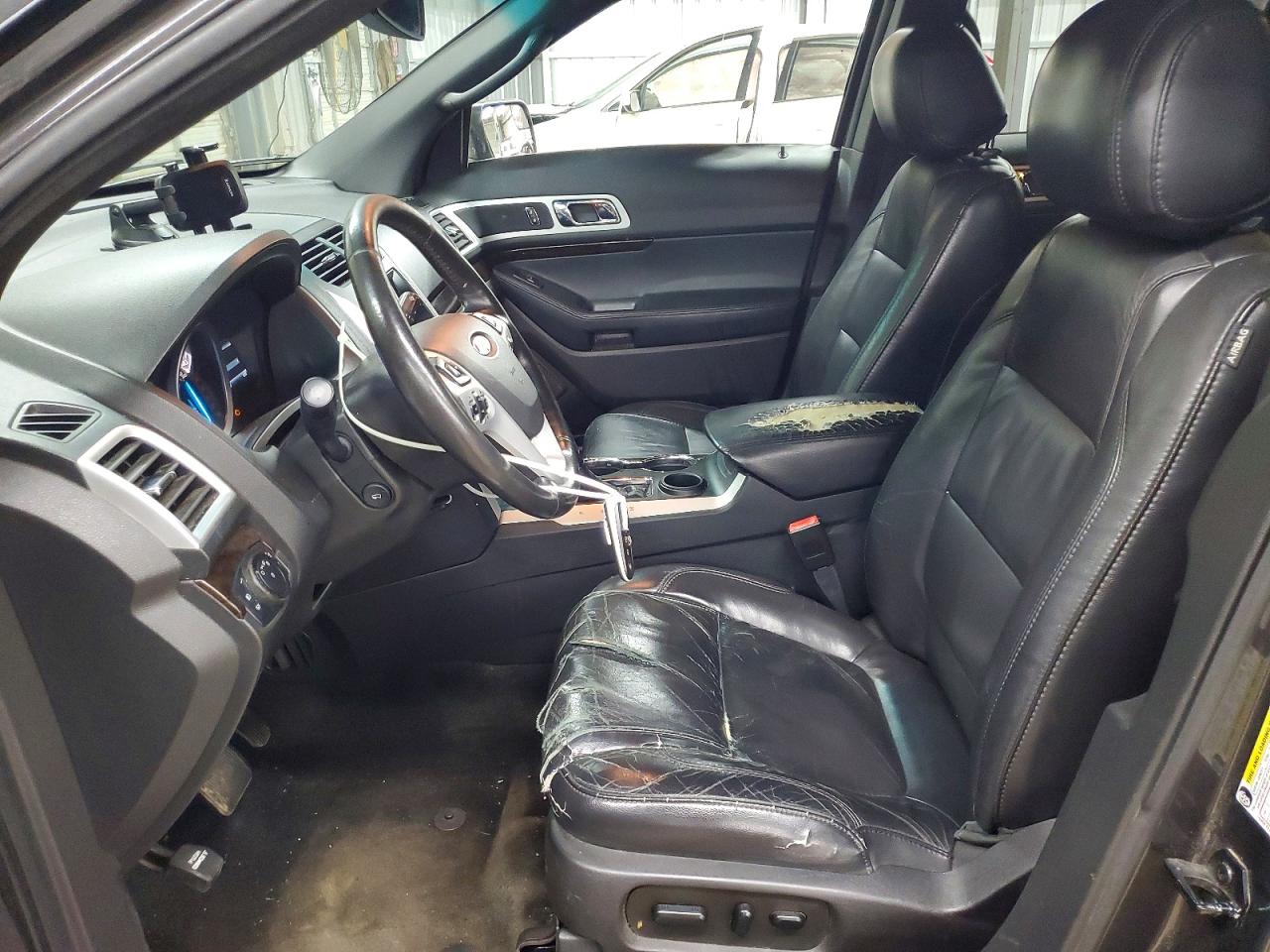 2015 Ford Explorer Limited Gray vin: 1FM5K7F87FGB90767