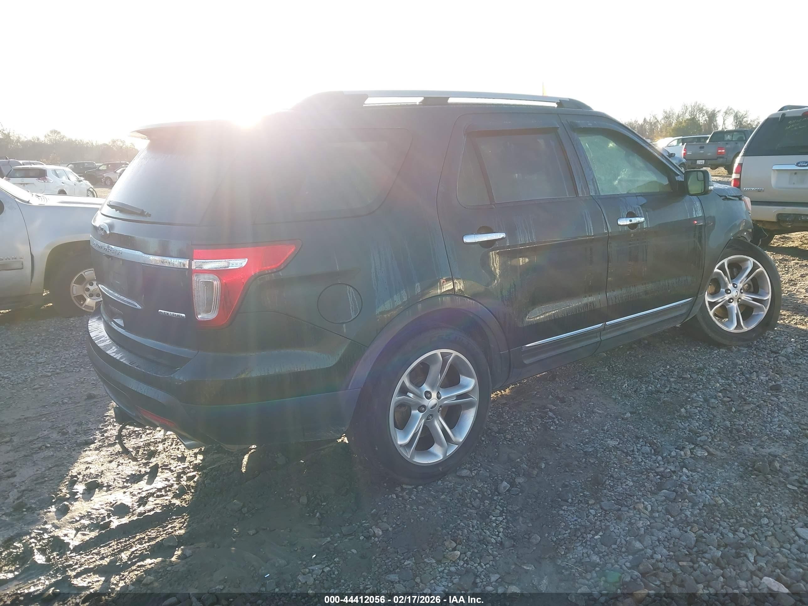 2015 Ford Explorer Limited Black vin: 1FM5K7F87FGC01928