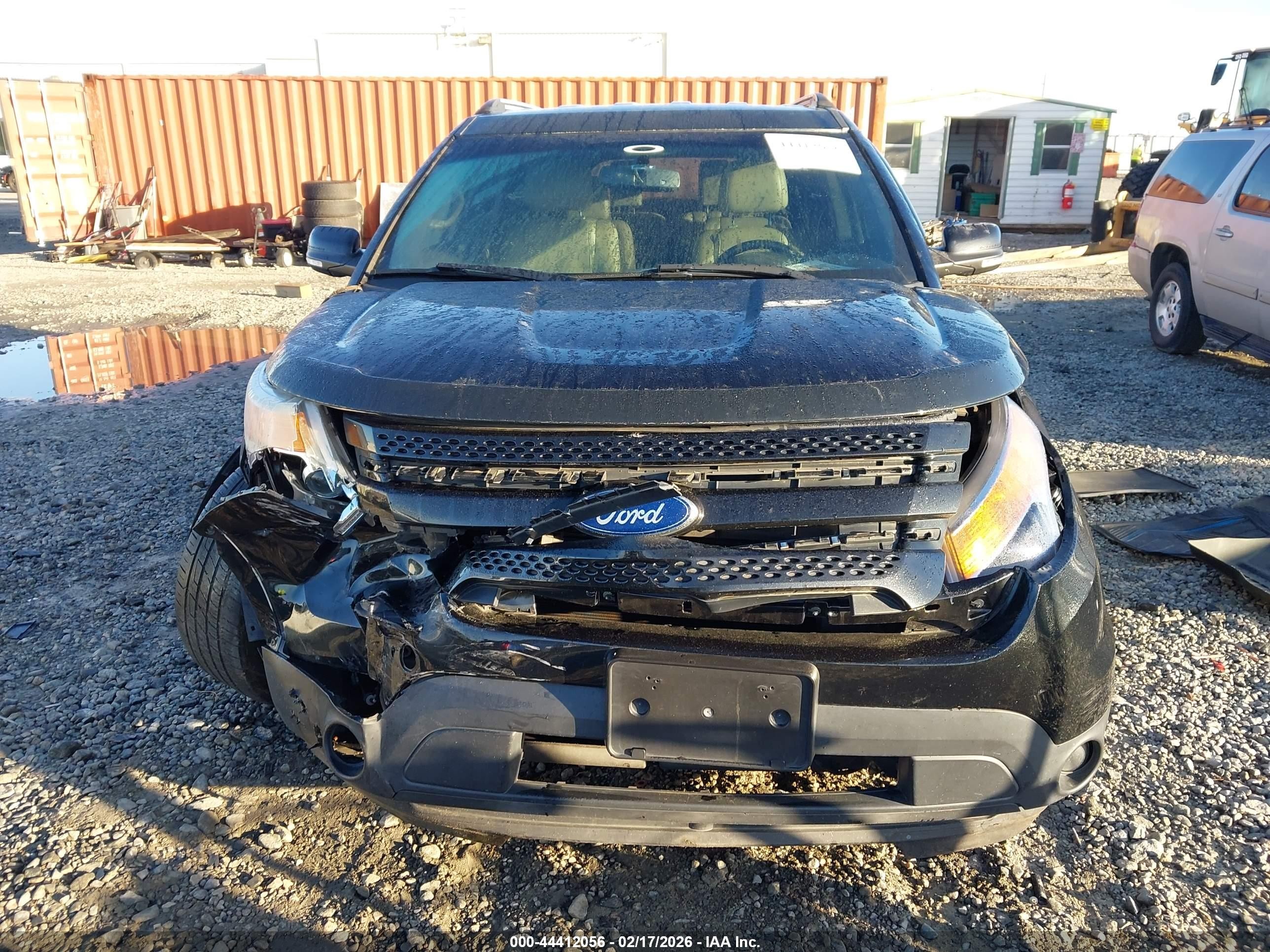 2015 Ford Explorer Limited Black vin: 1FM5K7F87FGC01928
