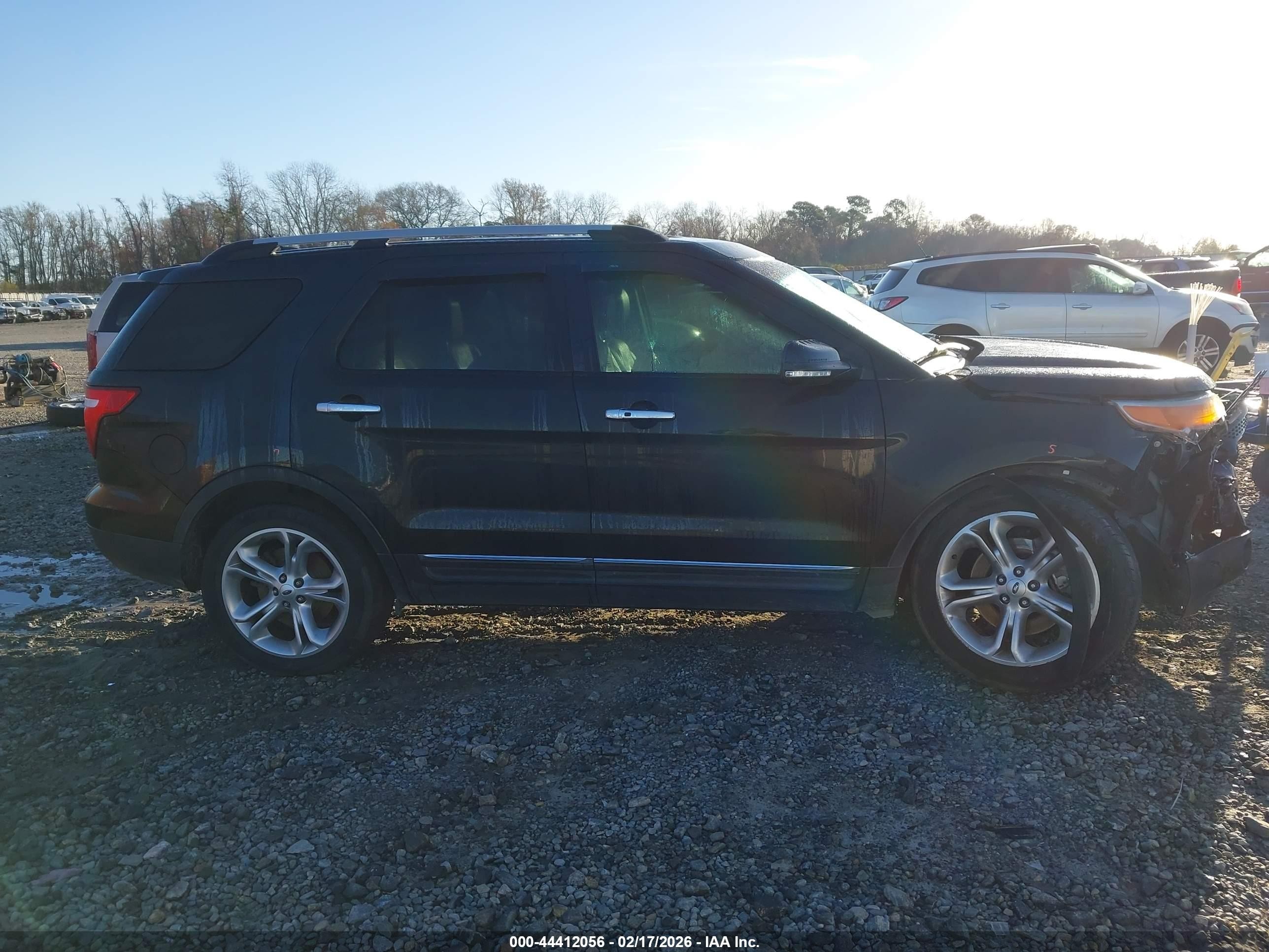2015 Ford Explorer Limited Black vin: 1FM5K7F87FGC01928