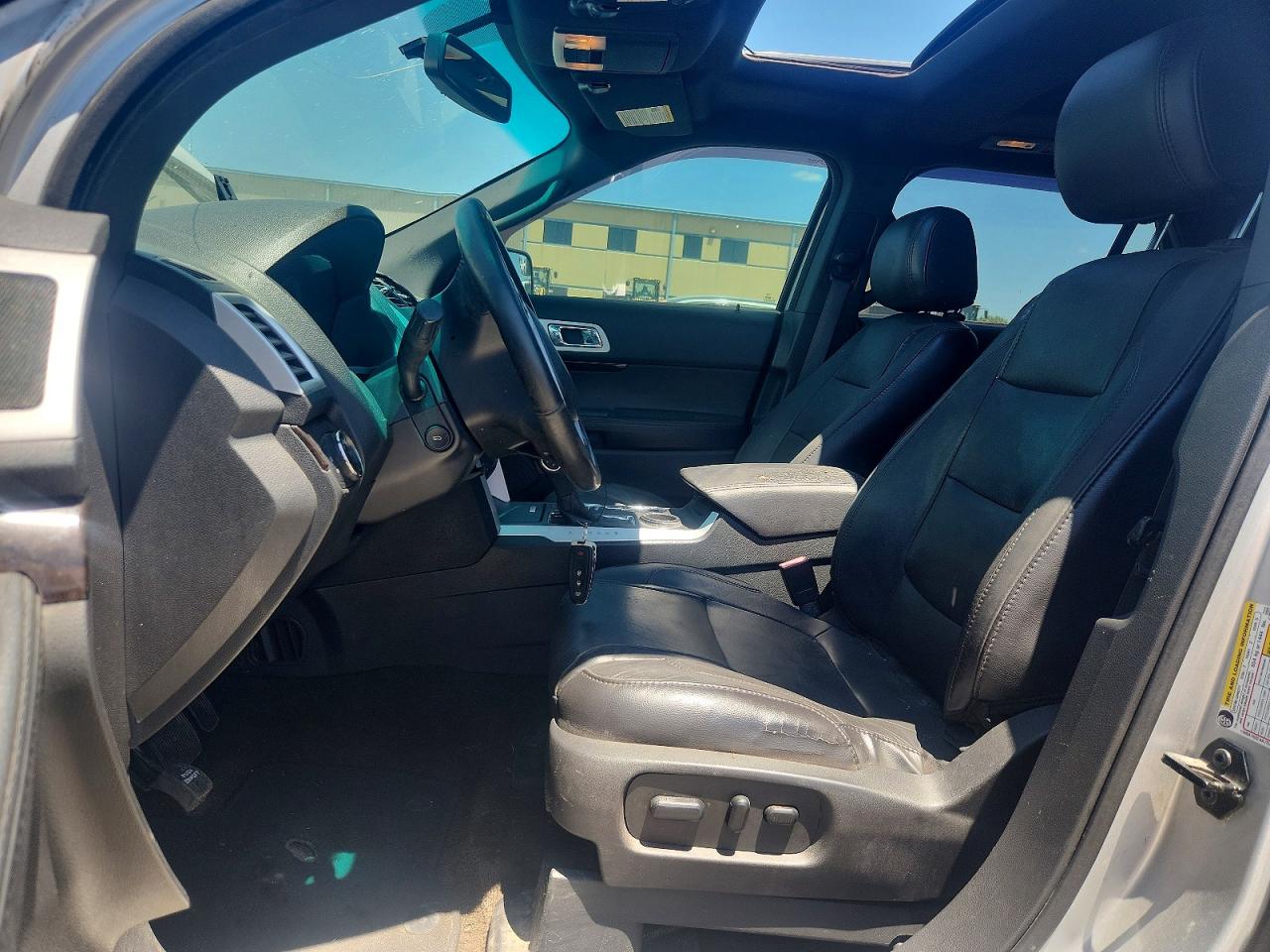 2015 Ford Explorer Limited Silver vin: 1FM5K7F87FGC06773